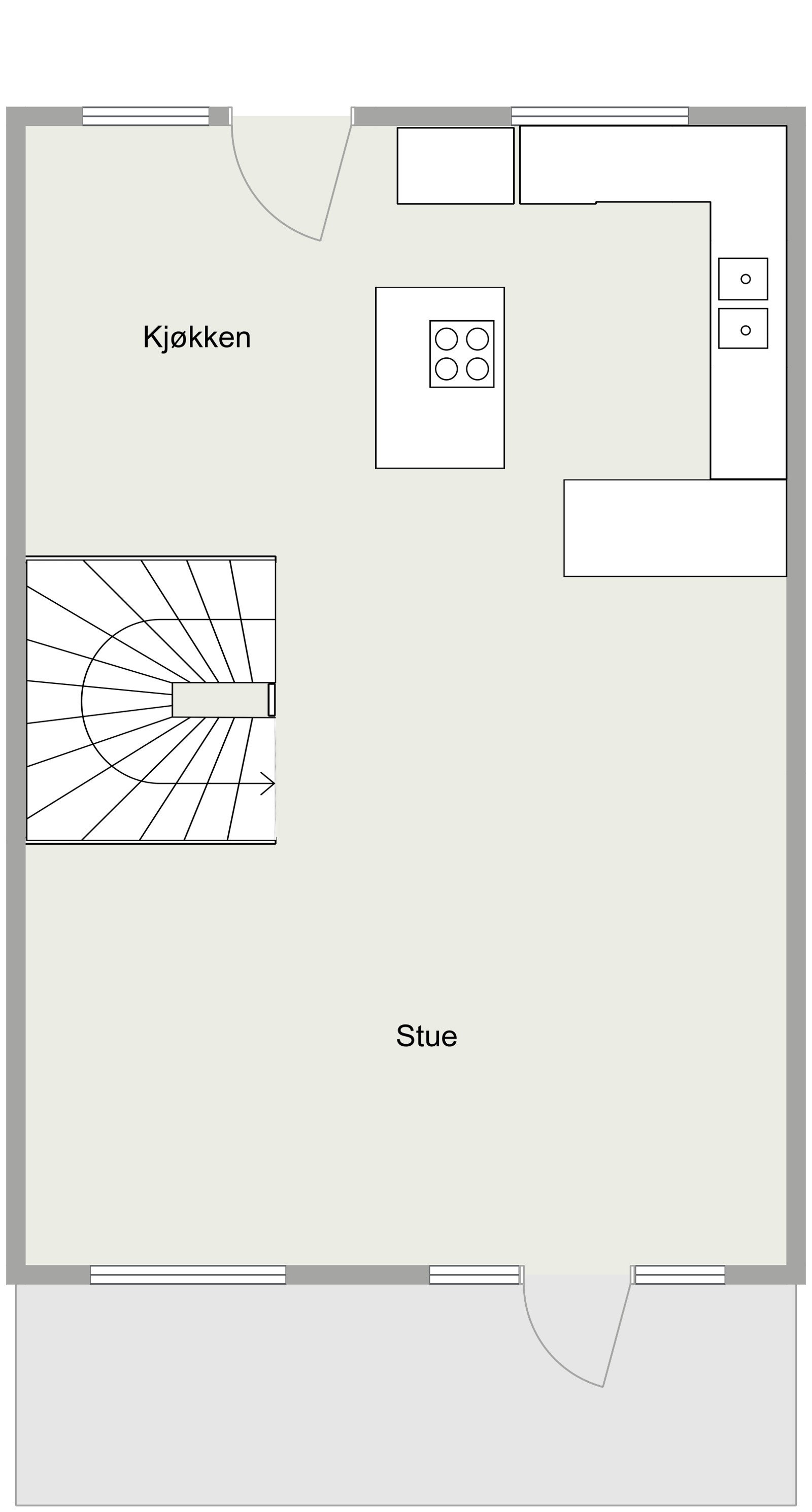 Idas vei 92 - 2D - 2. Etasje Galleribilde