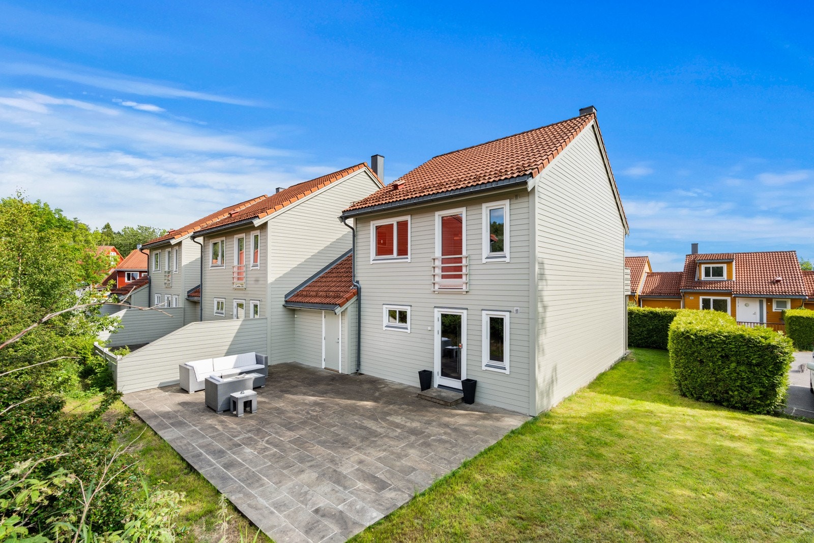 fasade mot terrasse vest Galleribilde