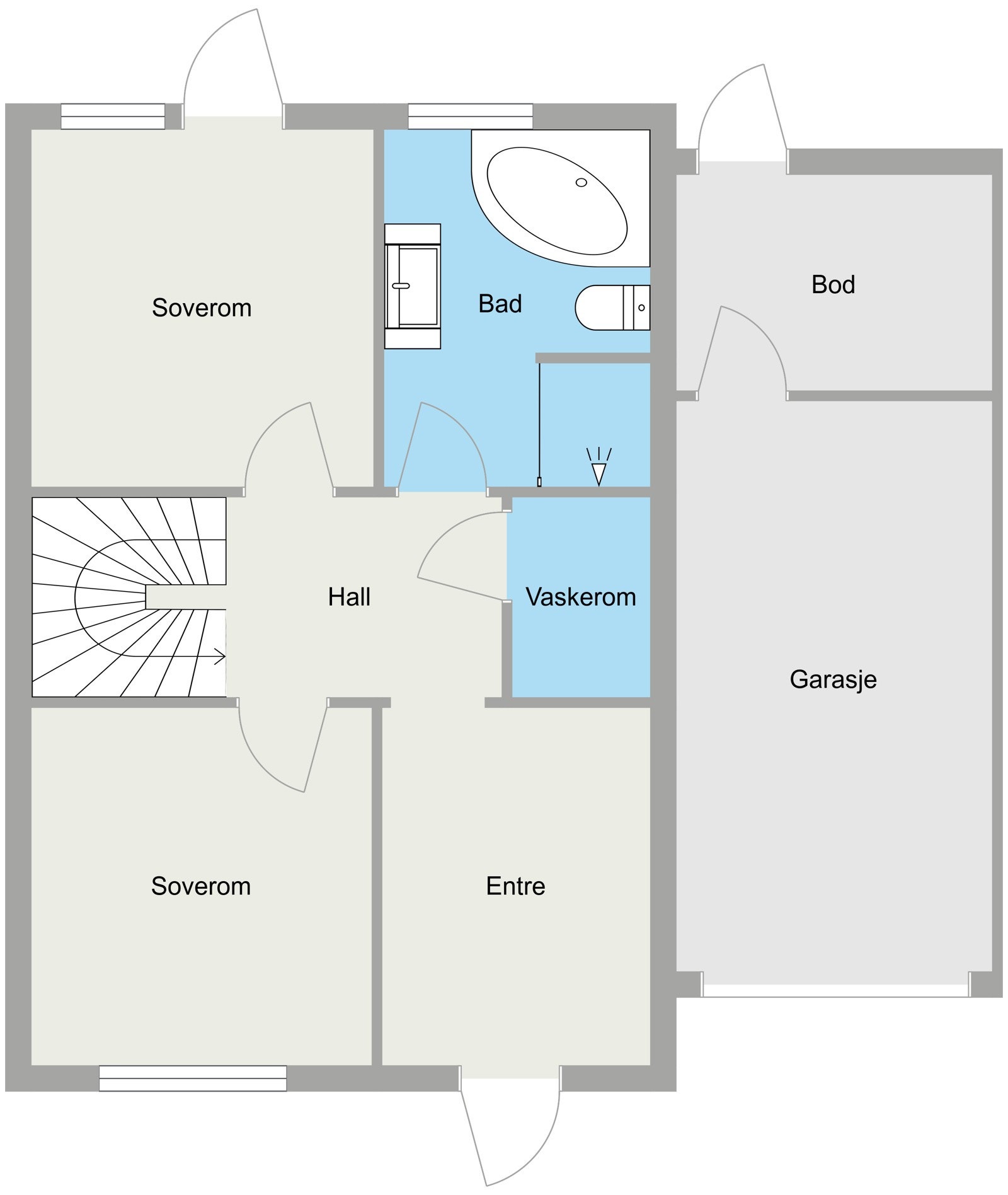 Idas vei 92 - 2D - 1. Etasje Galleribilde