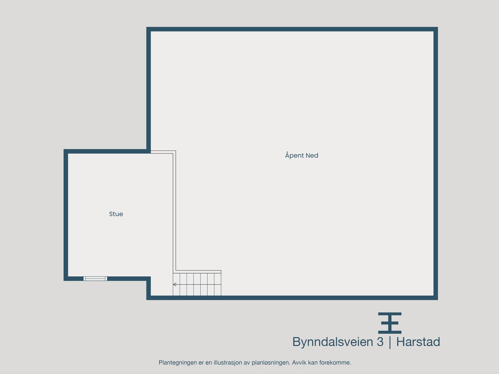 Plantegning mesanin Galleribilde