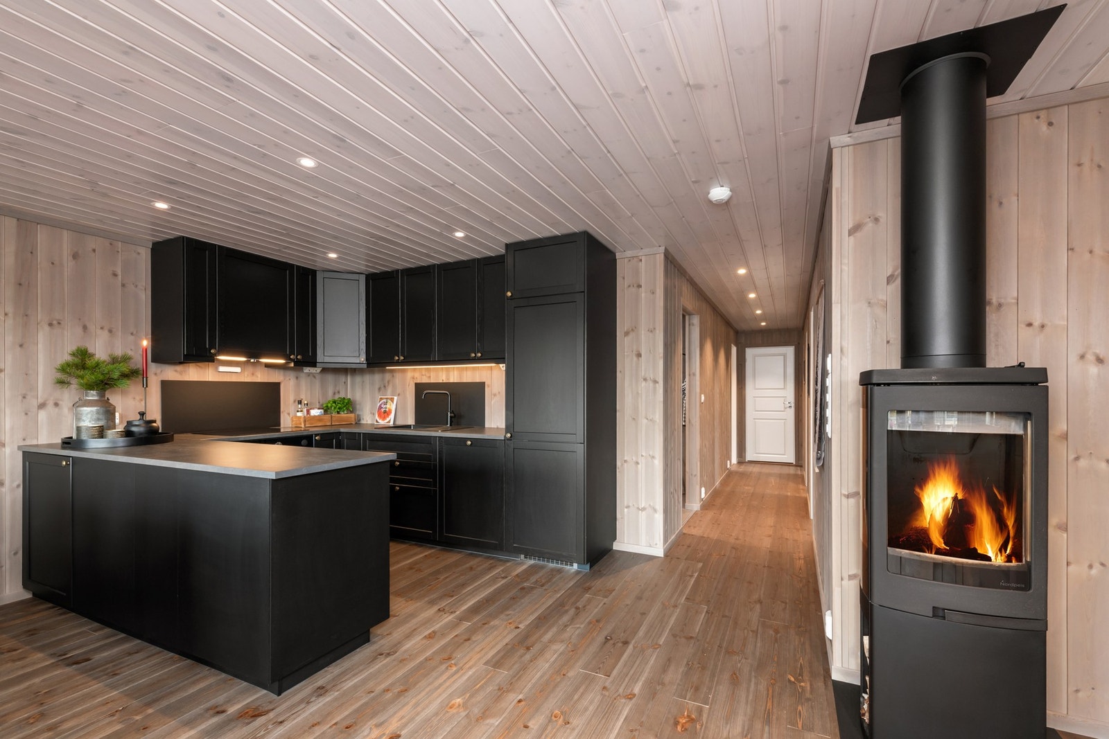 Peisovn som varmer ekstra godt på de kaldere dagene. Galleribilde