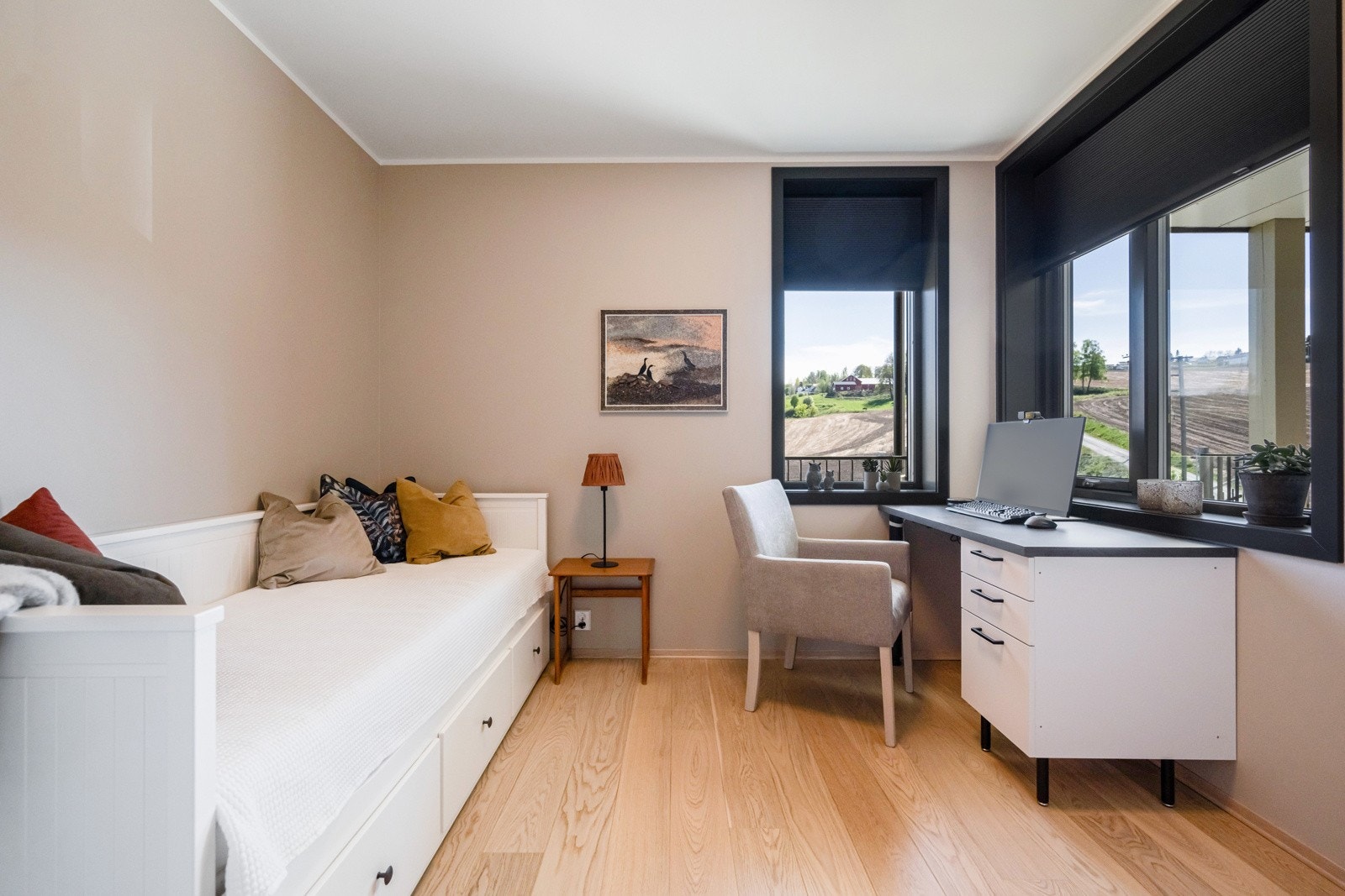 I tillegg finnes et gjesterom/kontor. Galleribilde