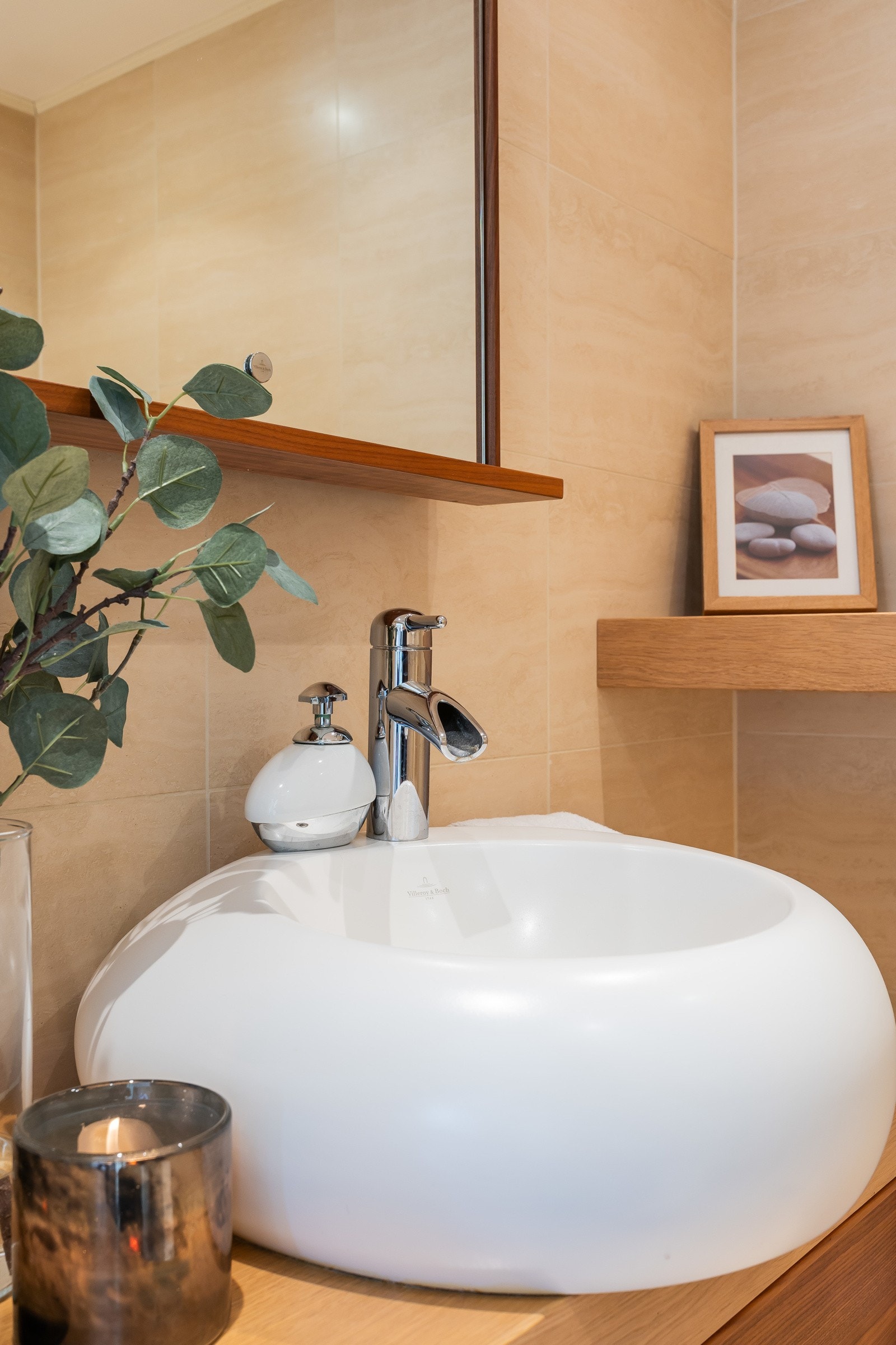 Innredningen er fra anerkjente Villeroy & Boch. Galleribilde