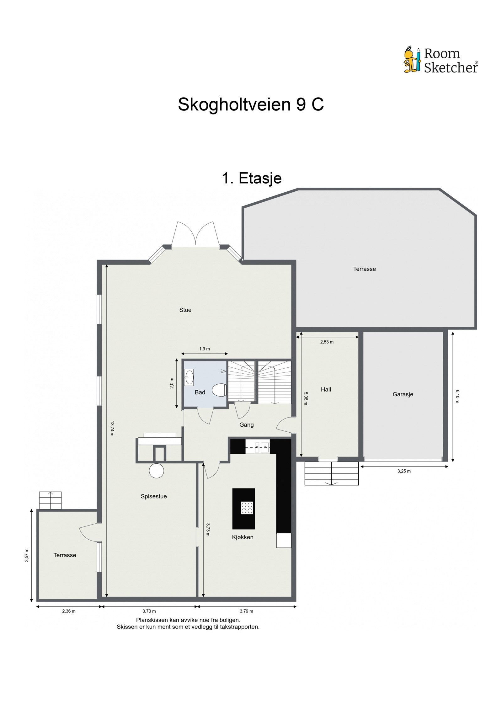 Skogholtveien 9 C - 1. Etasje Galleribilde