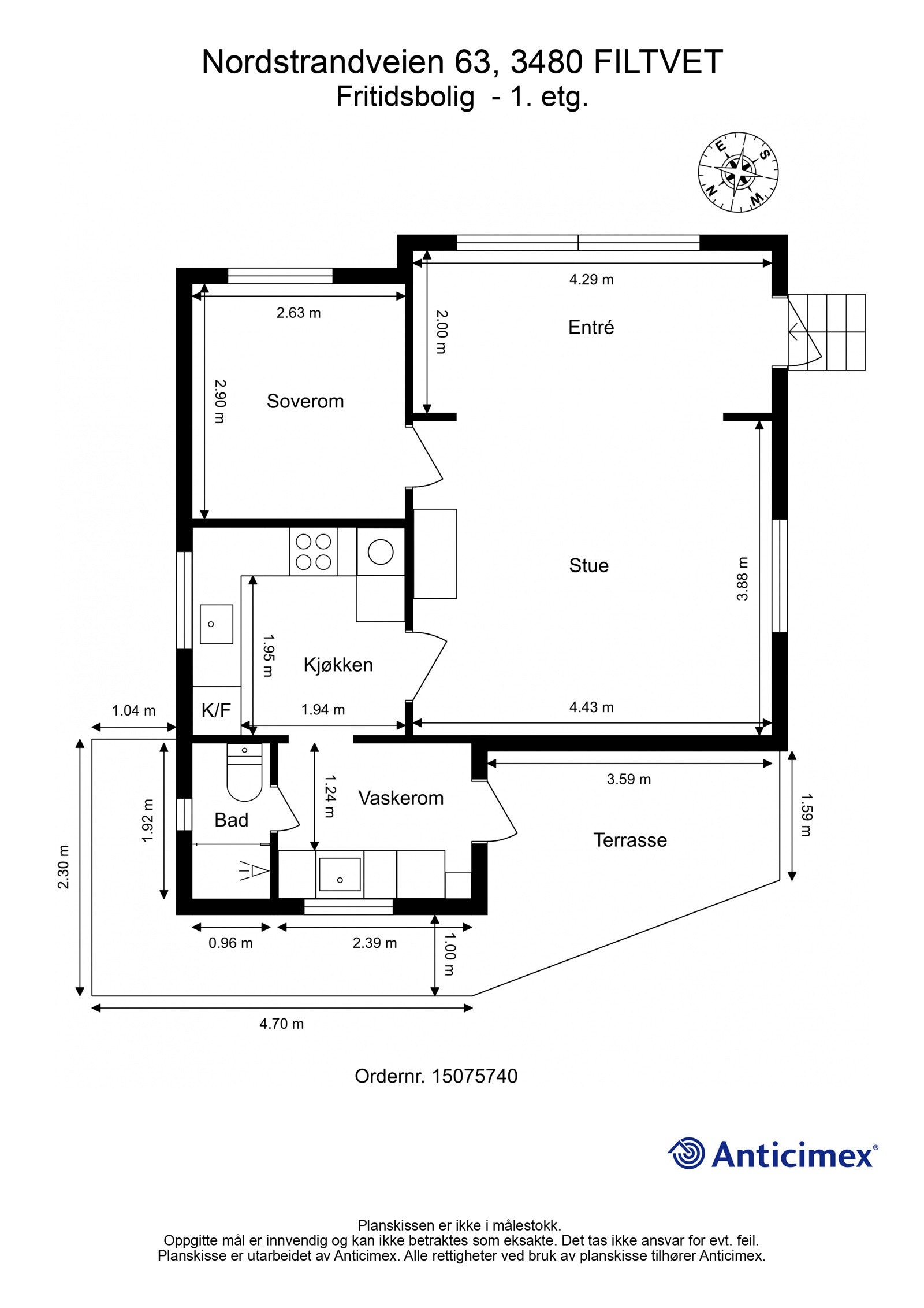 Plantegning. Galleribilde