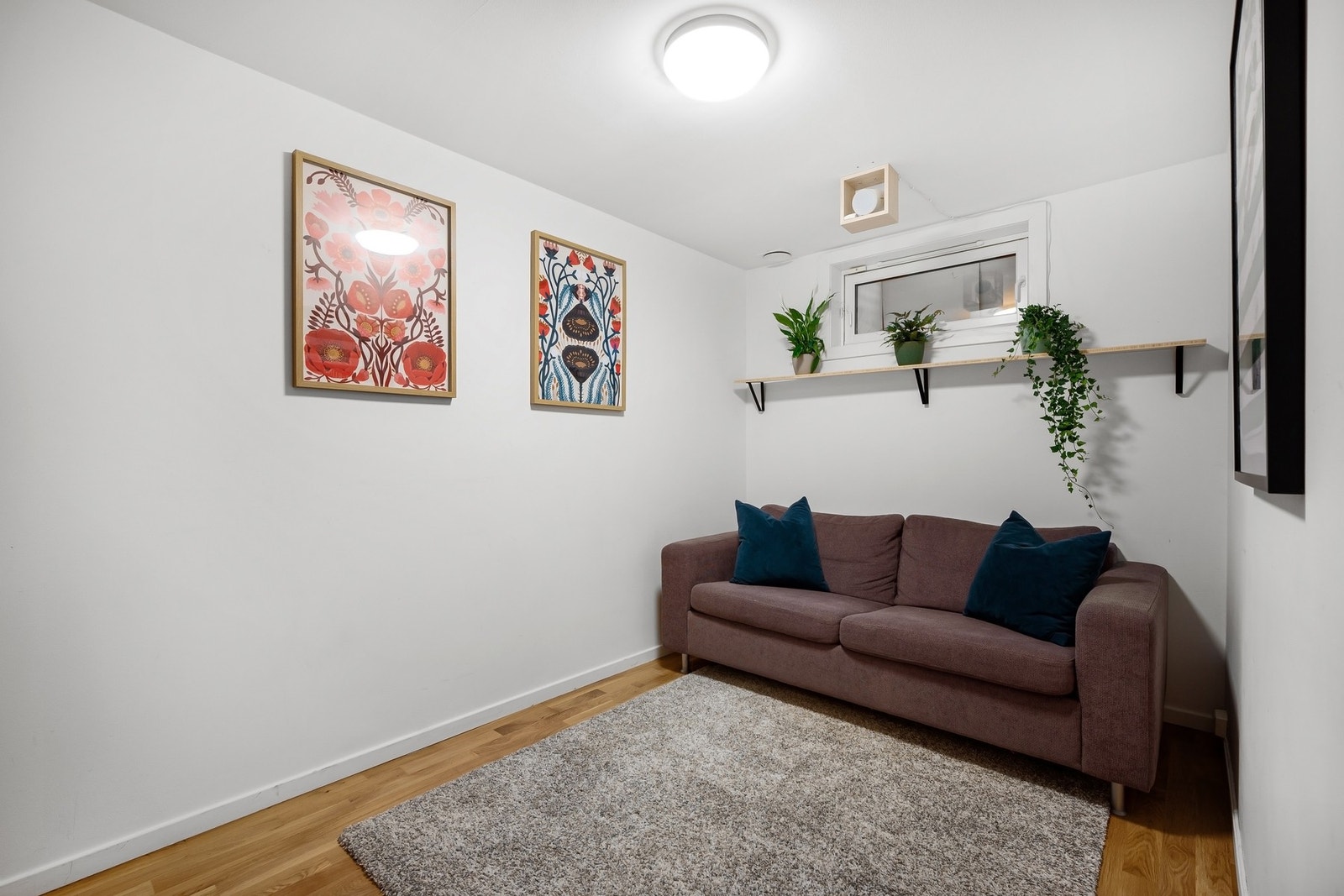 Rommet er i dag benyttet som gjesterom/kinorom Galleribilde