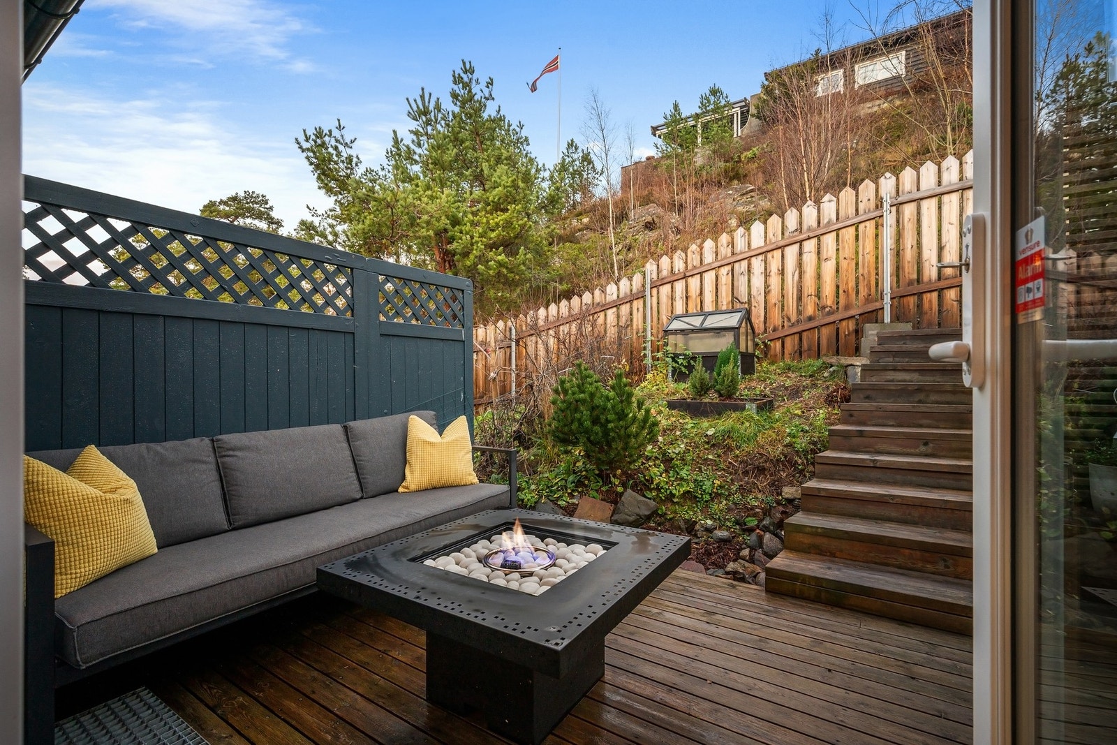 Lunt og skjermet for innsyn Galleribilde