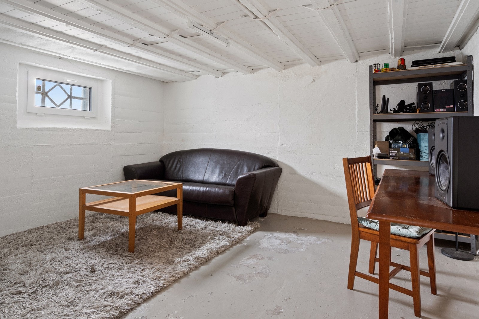 Åpent kjellerrom. Galleribilde