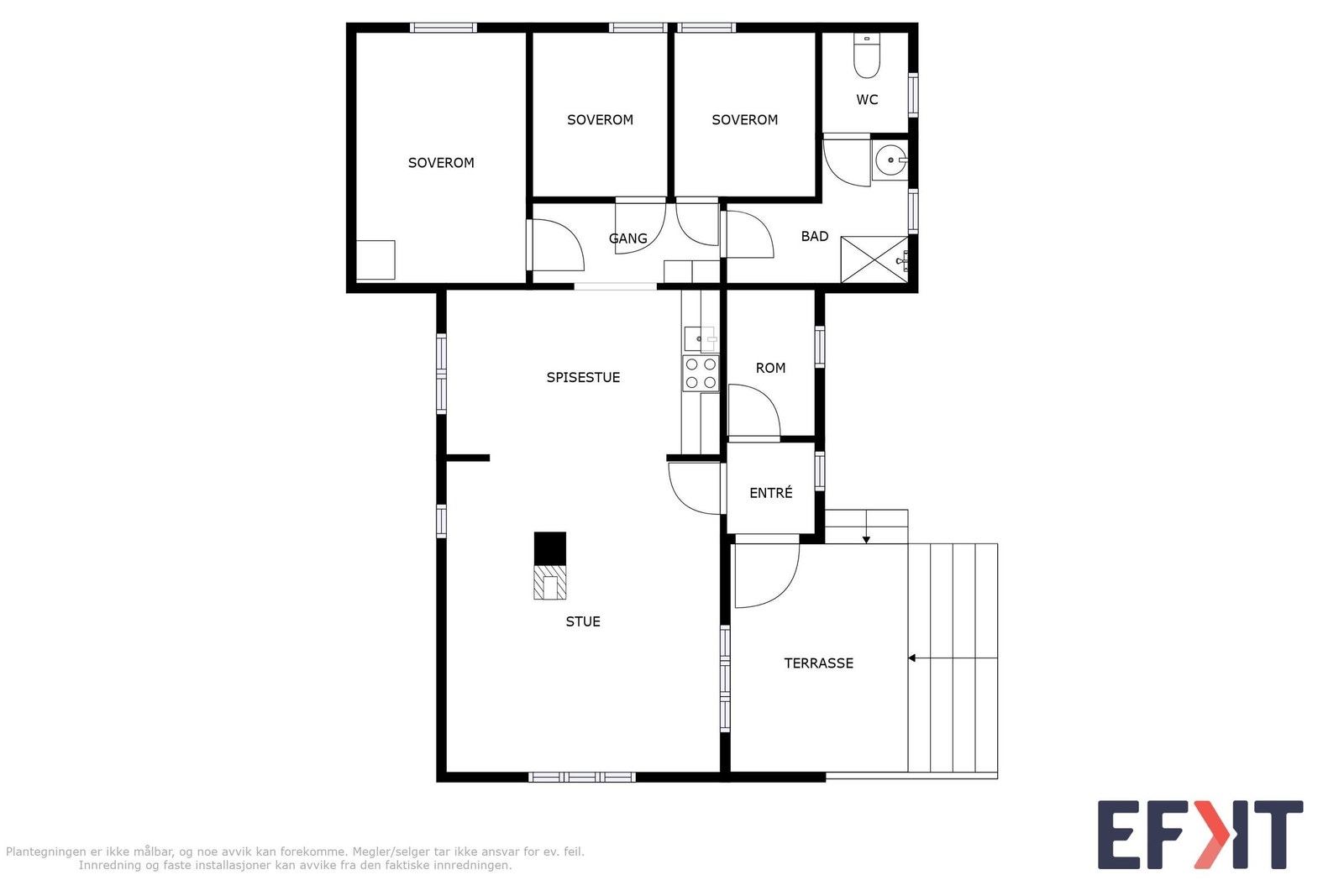 Plantegning. Galleribilde