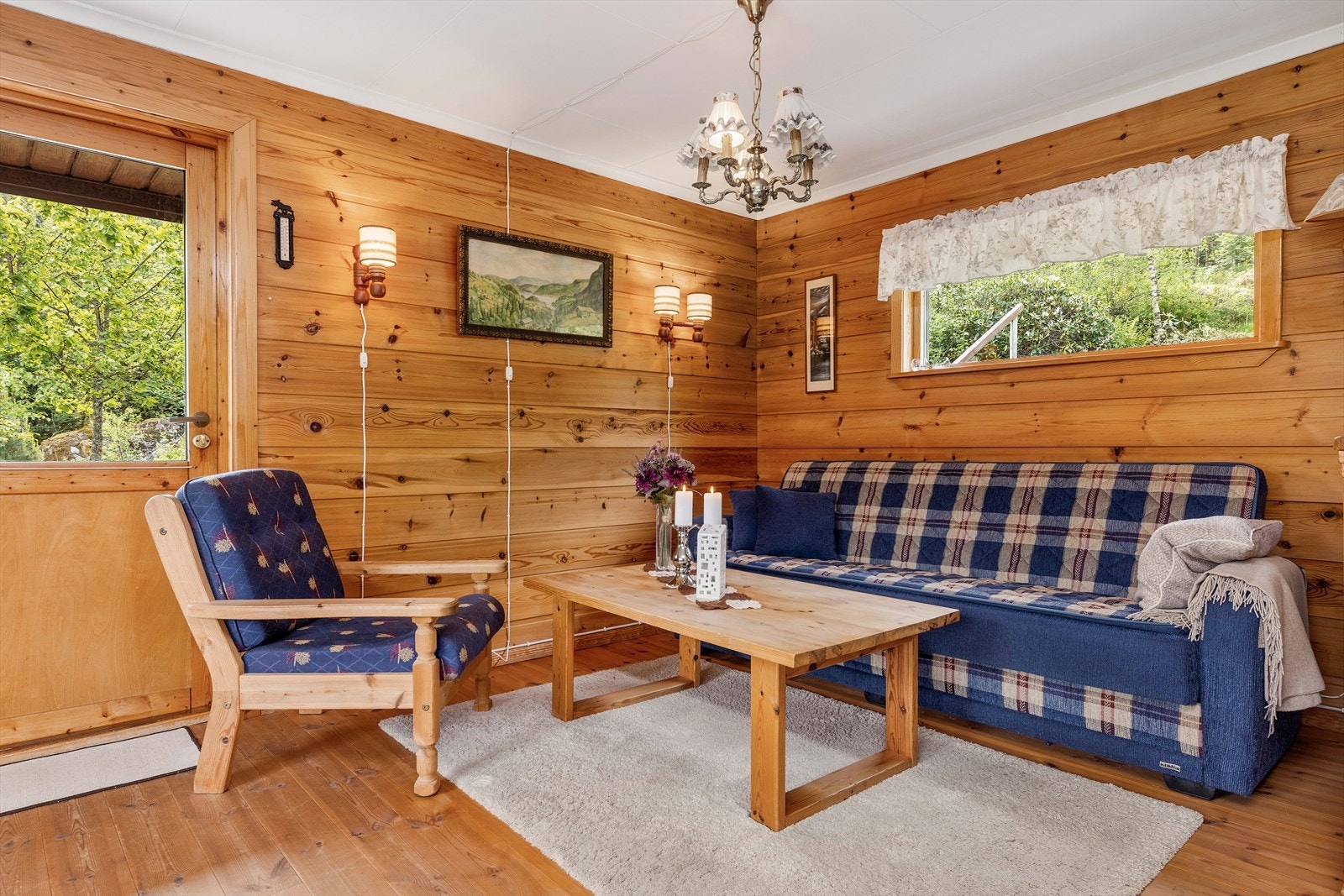 Salong i stuen Galleribilde