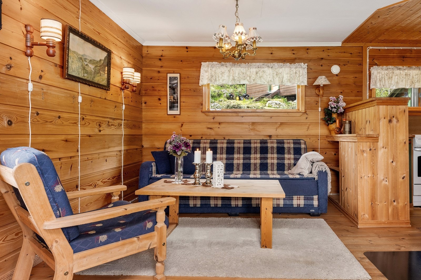 Stuen med salong Galleribilde