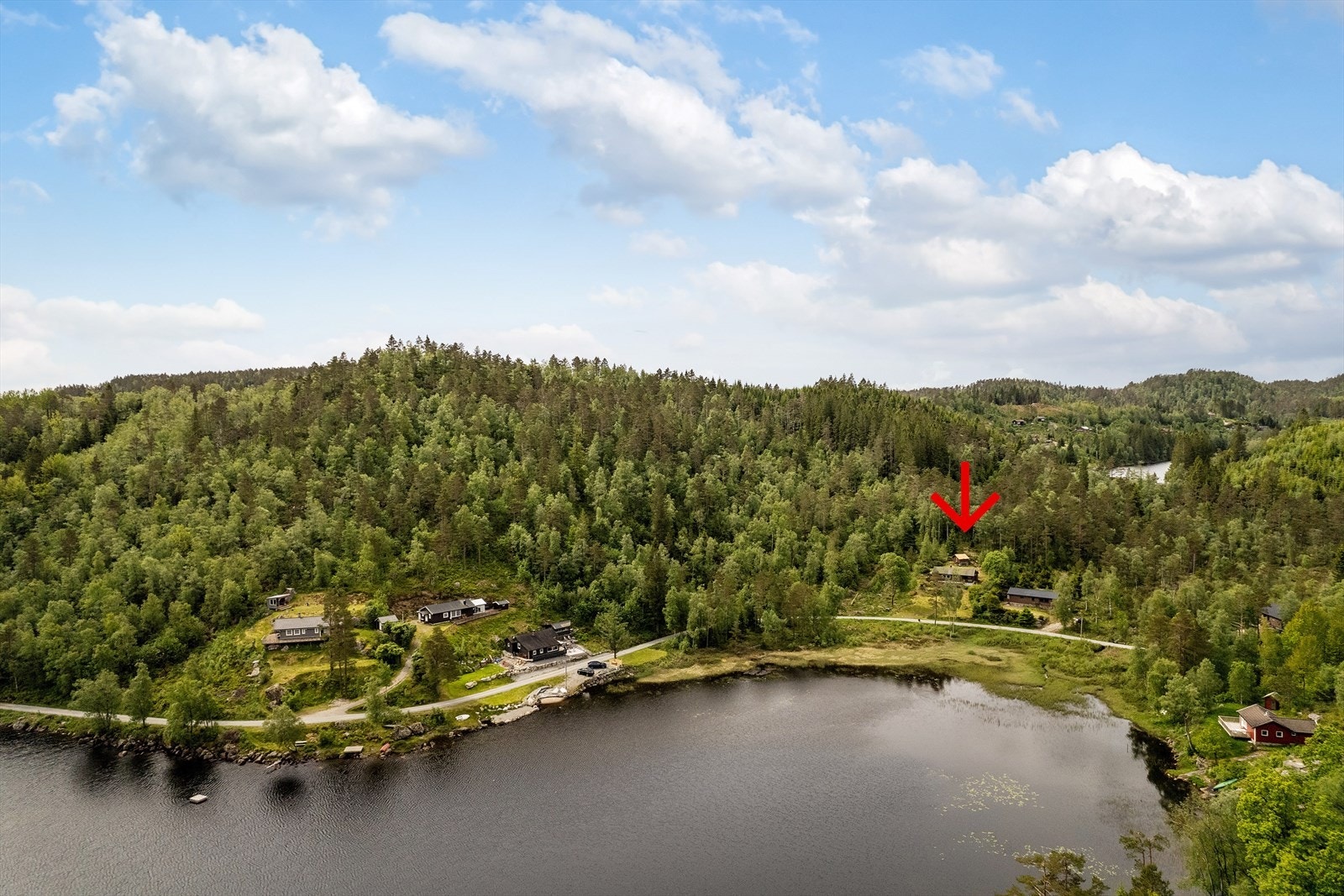 Naturskjønt område og tilgang til Kleivvannet Galleribilde