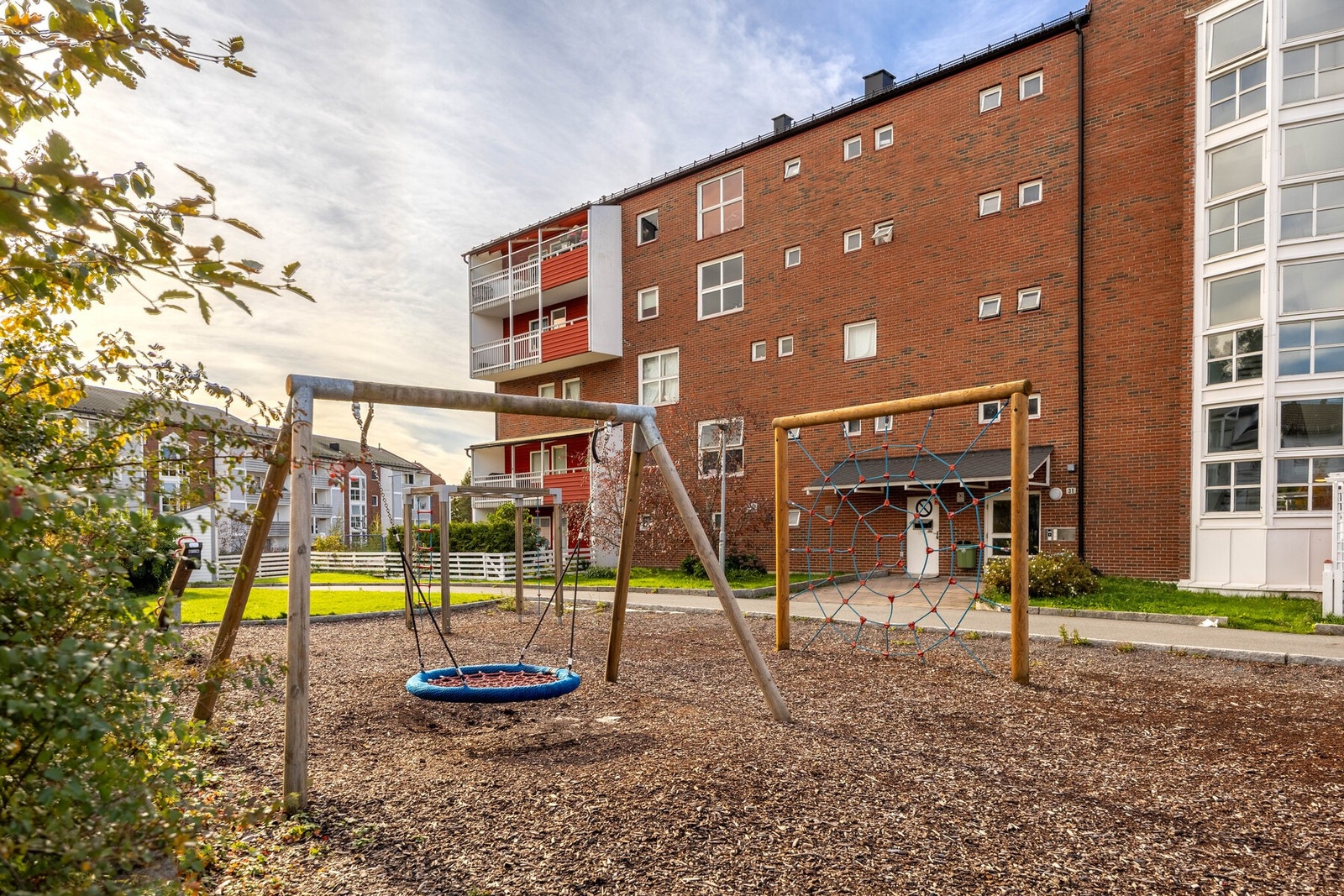 Det er flott opparbeidede fellesarealer. Galleribilde