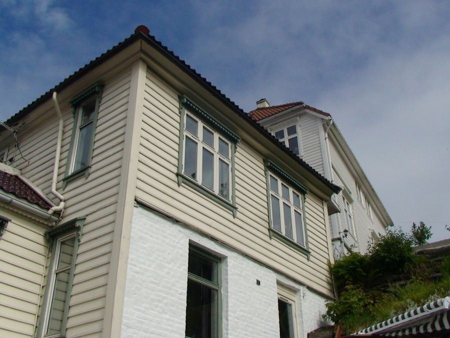 Toppen av dette huset Galleribilde