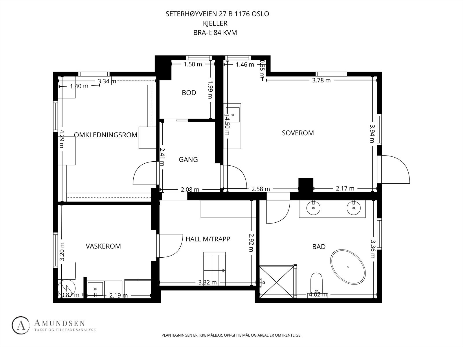 Plantegning Kjeller Galleribilde