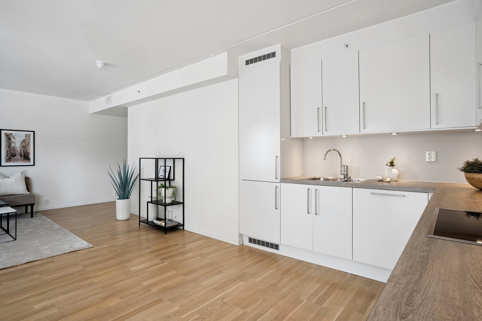 Integrerte hvitevarer er en selvfølge. Galleribilde