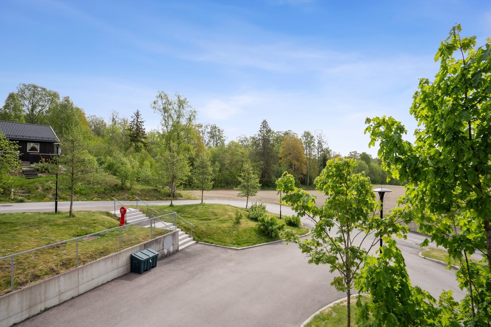 Utsikten fra spisestuen. Galleribilde