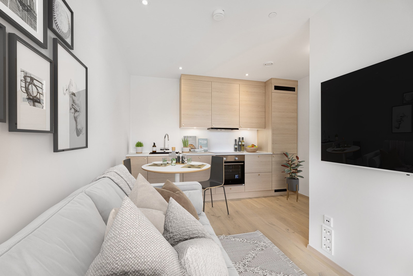 Lekkert kjøkken ( bildet er digitalt stylet) Galleribilde