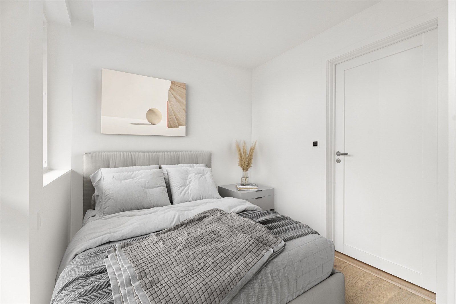 Soverom med bad innforbi Galleribilde