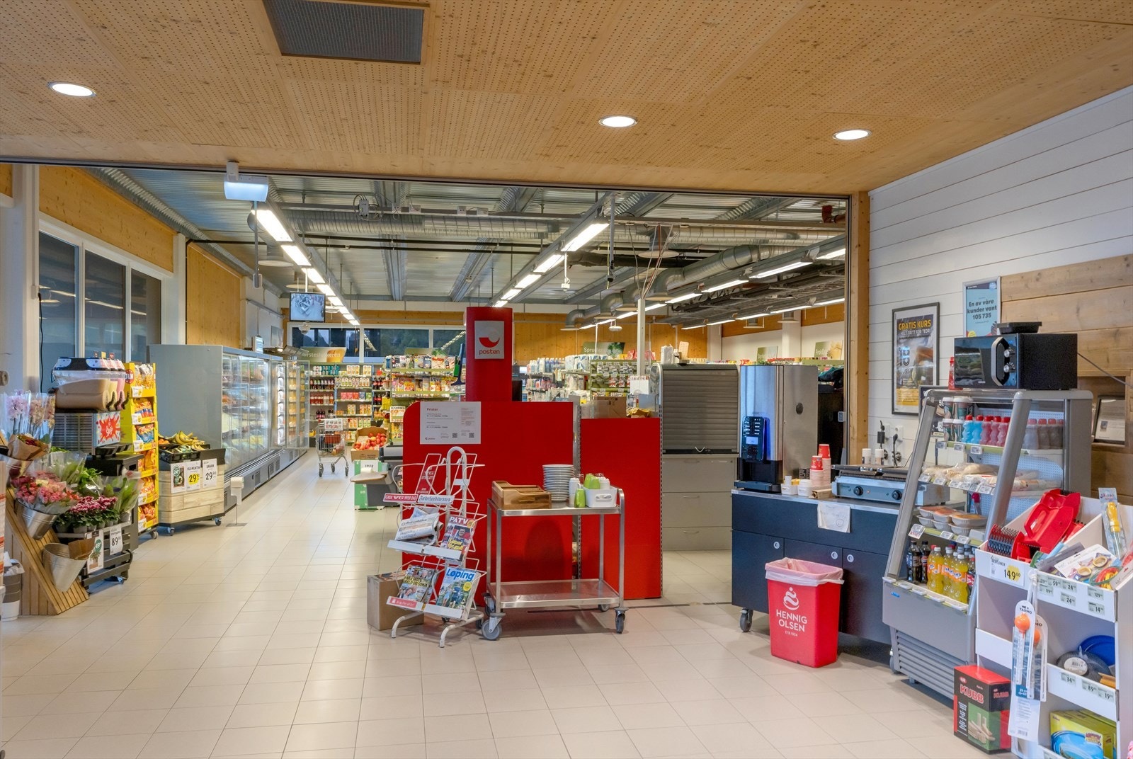 Dagligvareforretning. Galleribilde