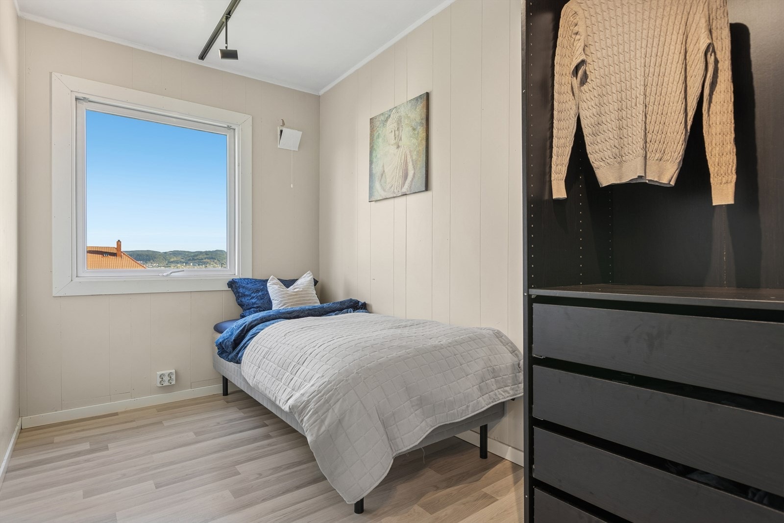 På soverom 2 er det god plass til seng og garderobe. Galleribilde