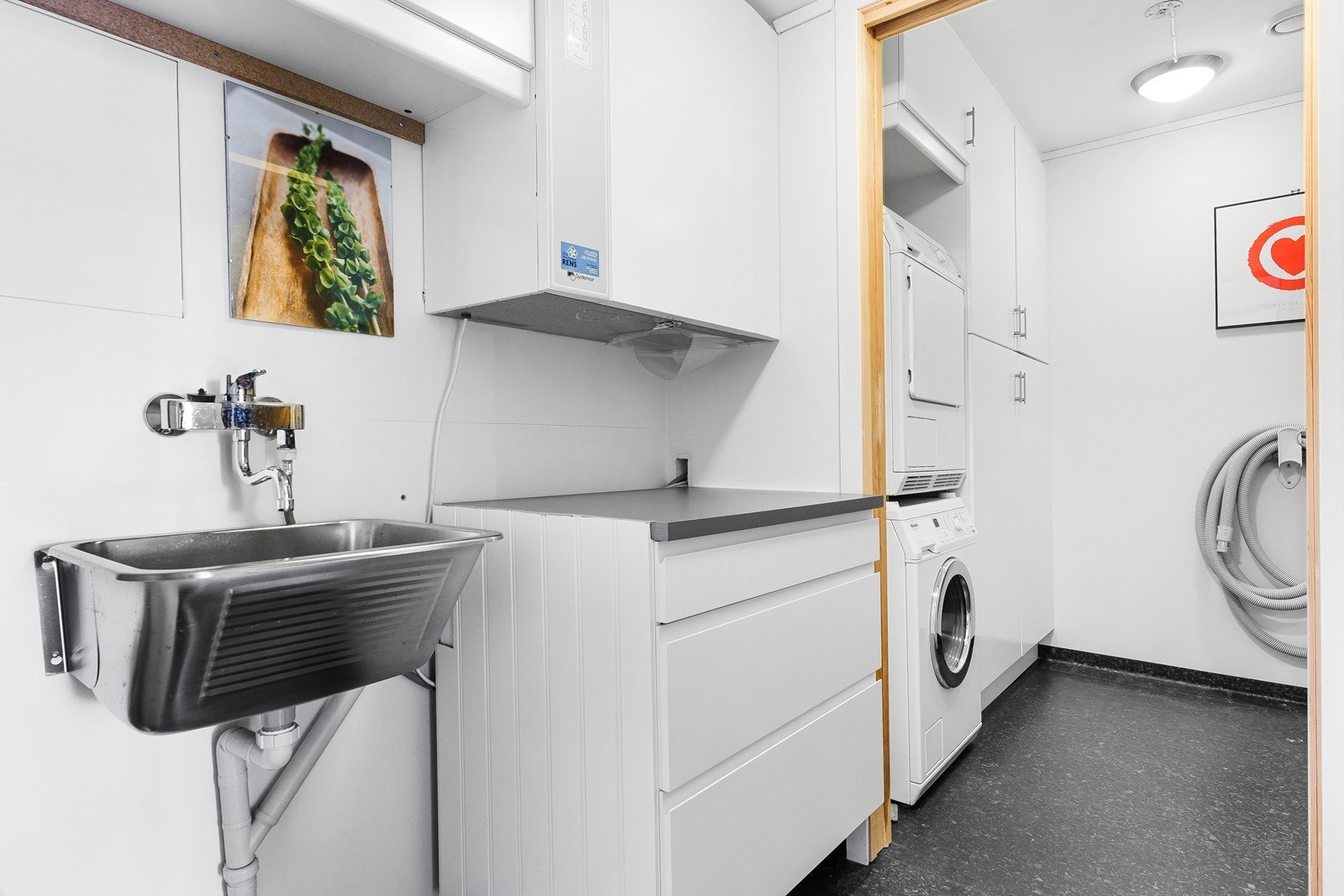 Vaskerom/teknisk rom. Galleribilde