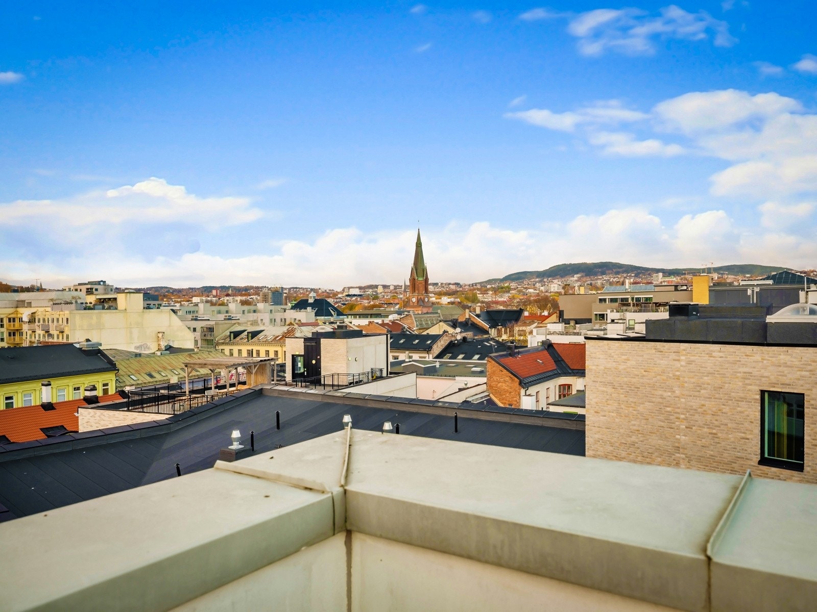 Flott utsikt. Galleribilde