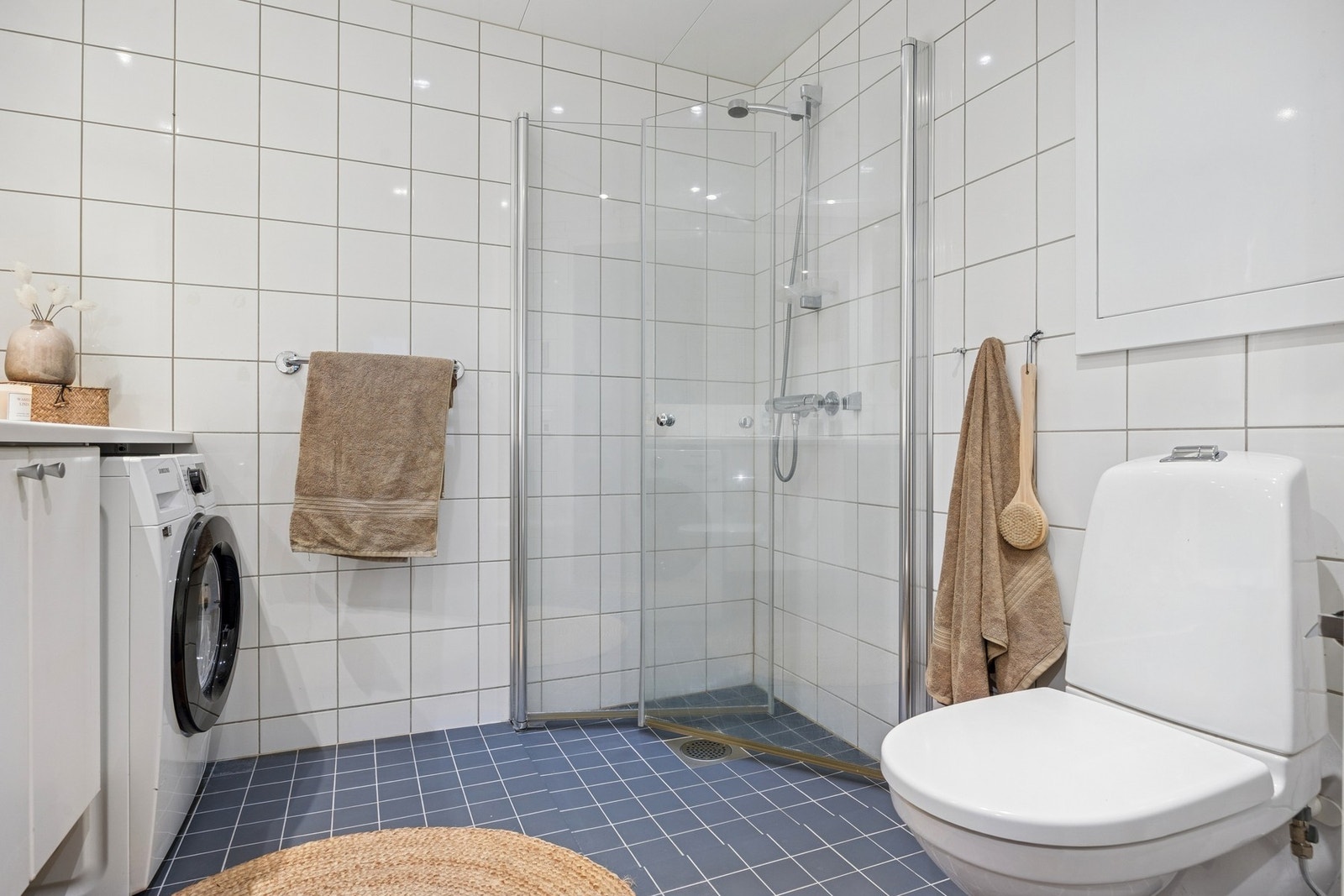 Baderommet måler ca. 4,5 kvm. Galleribilde