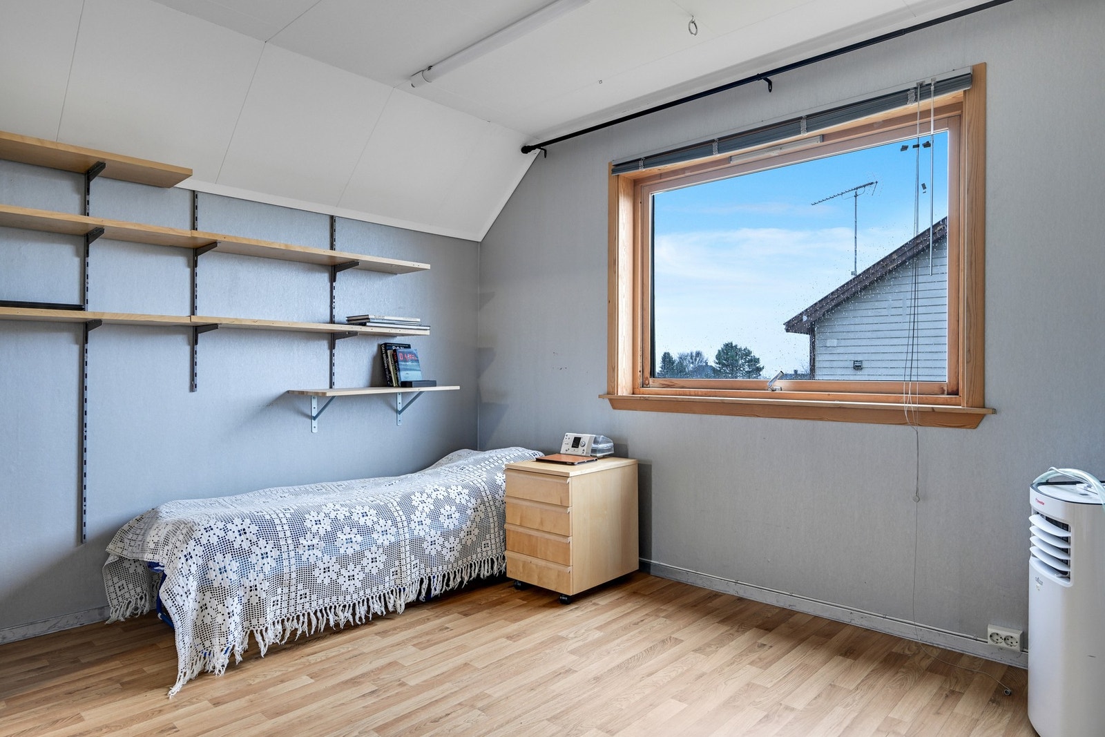 Her er det lagt nytt gulv nå i høst Galleribilde