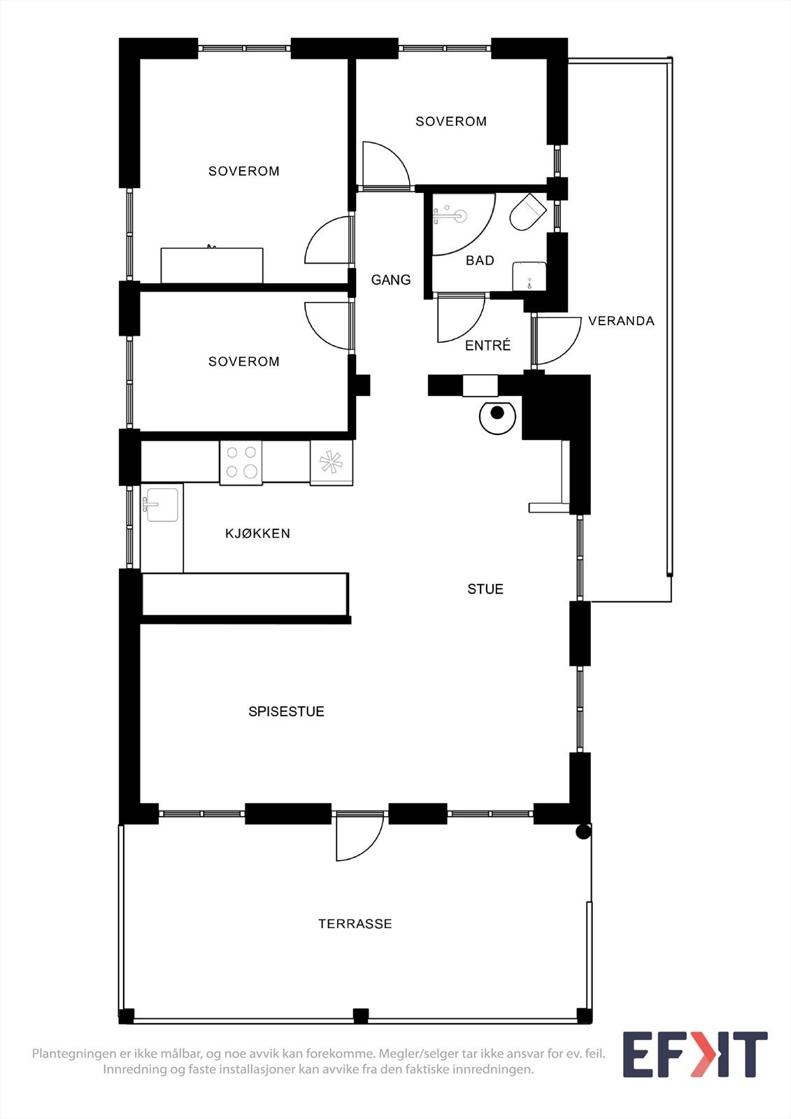 Plantegning. Galleribilde