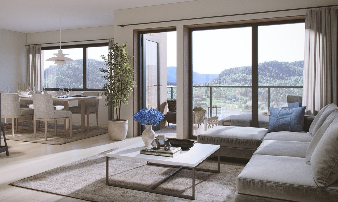 Illustrasjonsbilde med møblering. Bildet er ment som inspirasjonsbilde og avvik vil forekomme Galleribilde