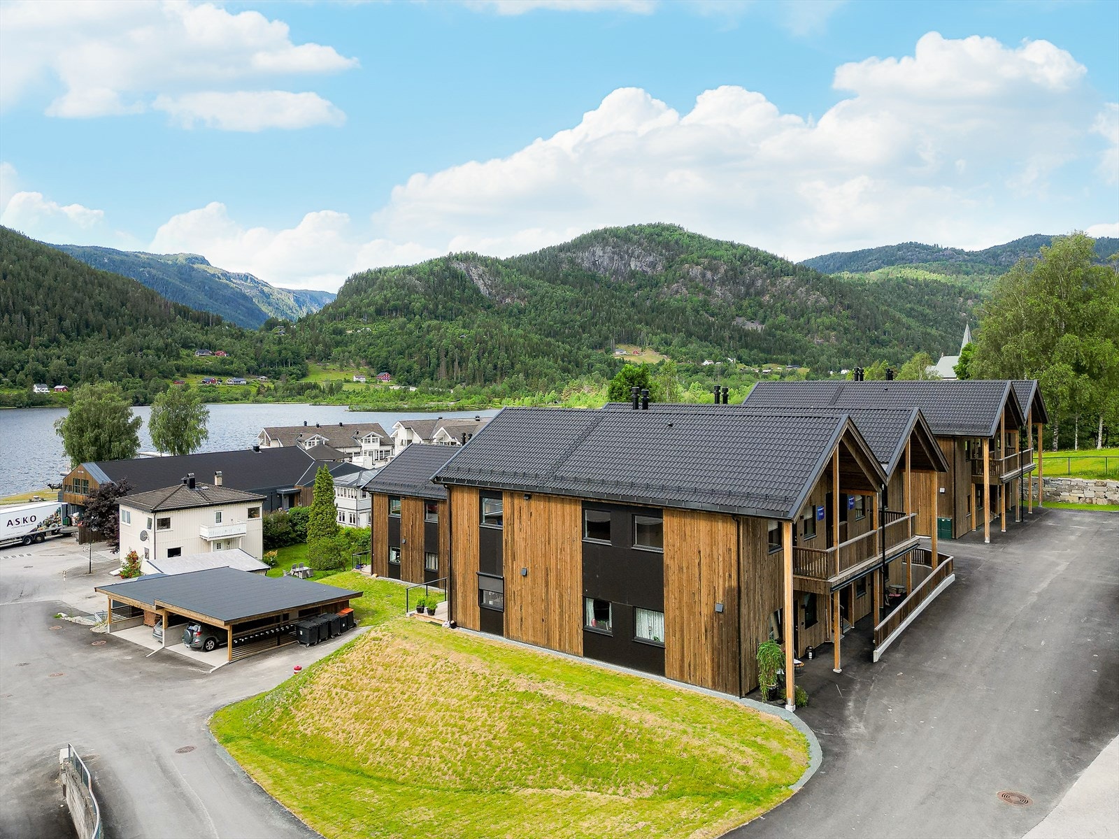 Dronefoto Galleribilde