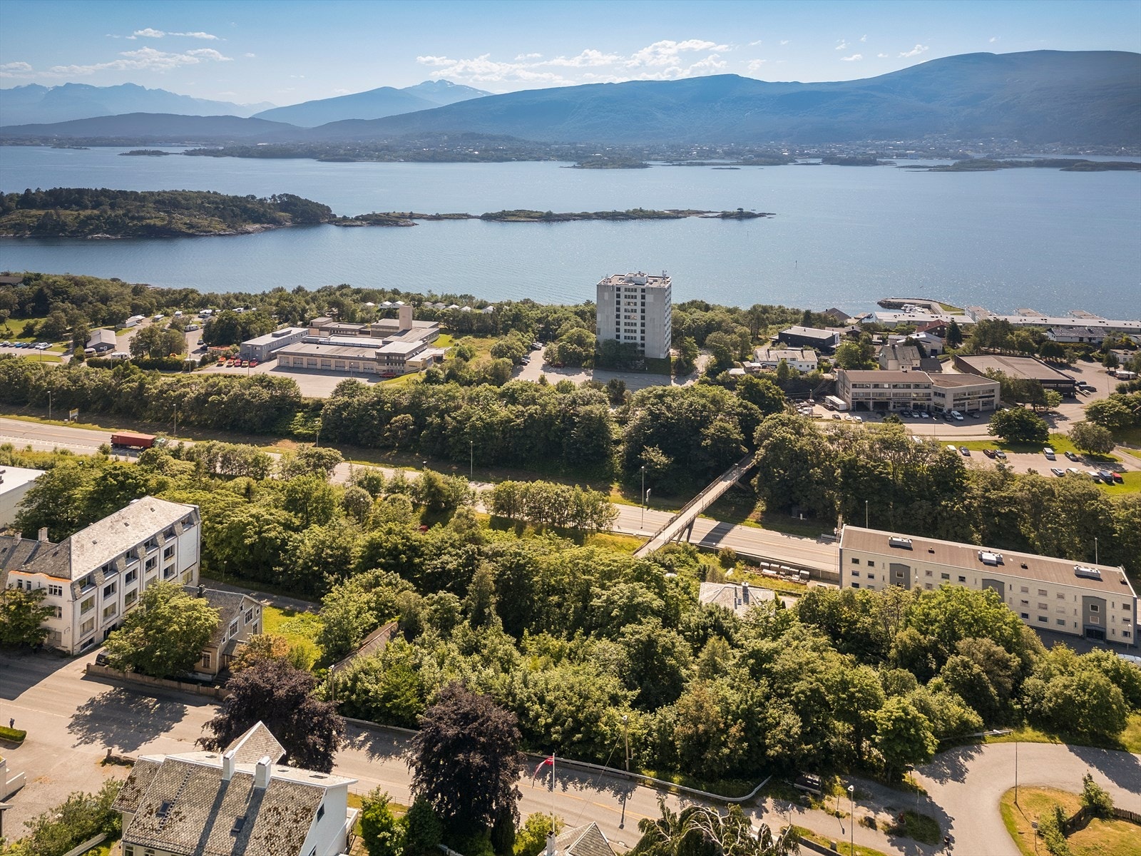 Dronefoto Galleribilde