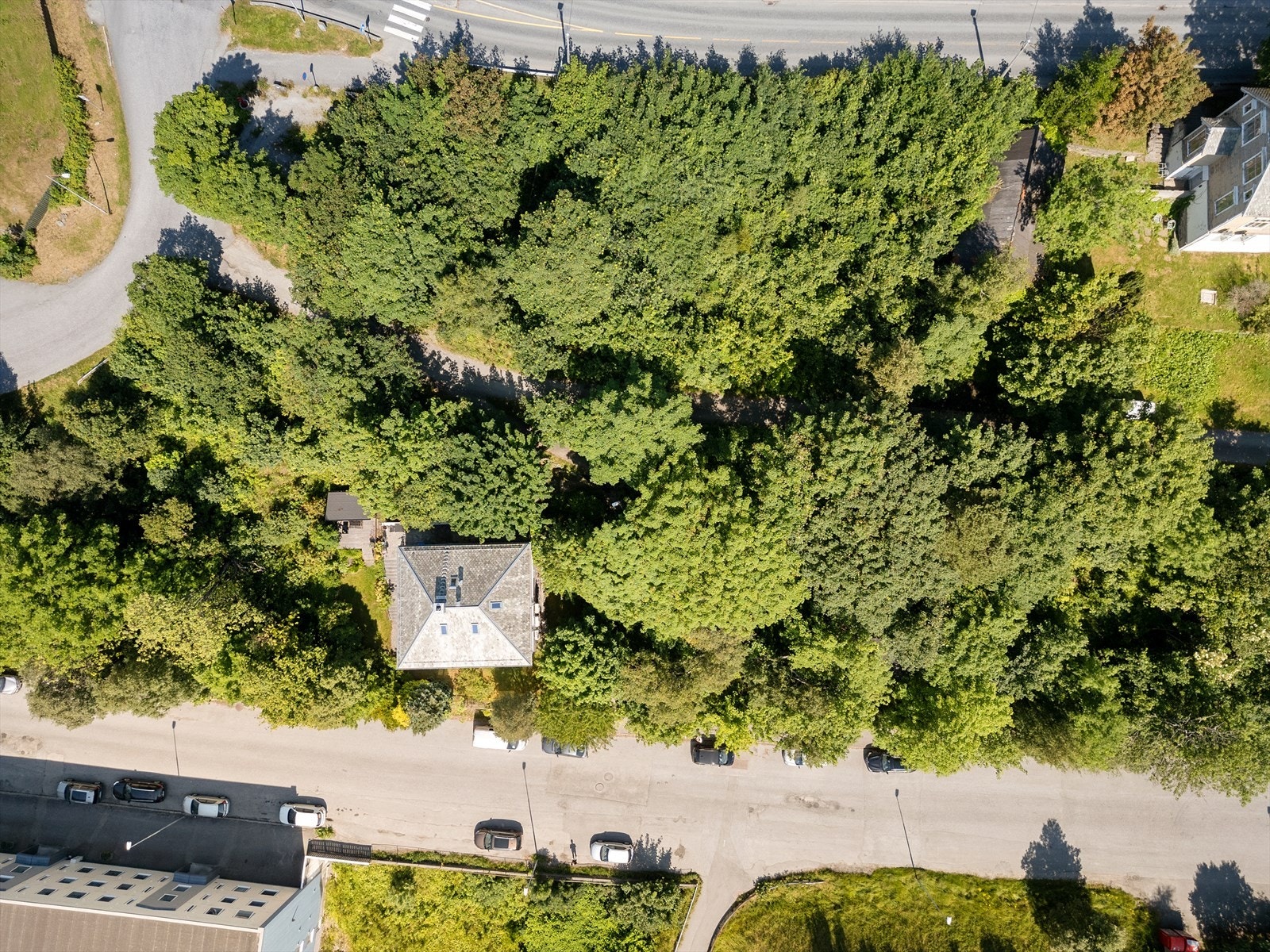 Dronefoto Galleribilde