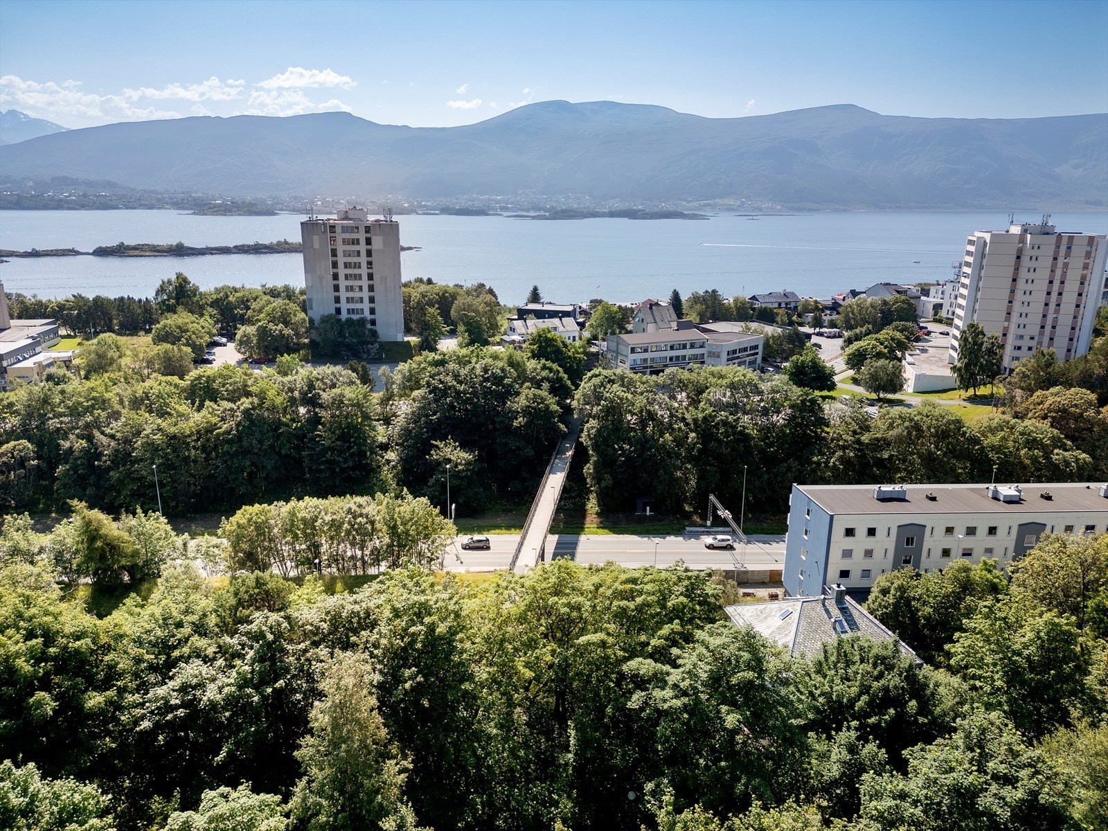 Dronefoto Galleribilde