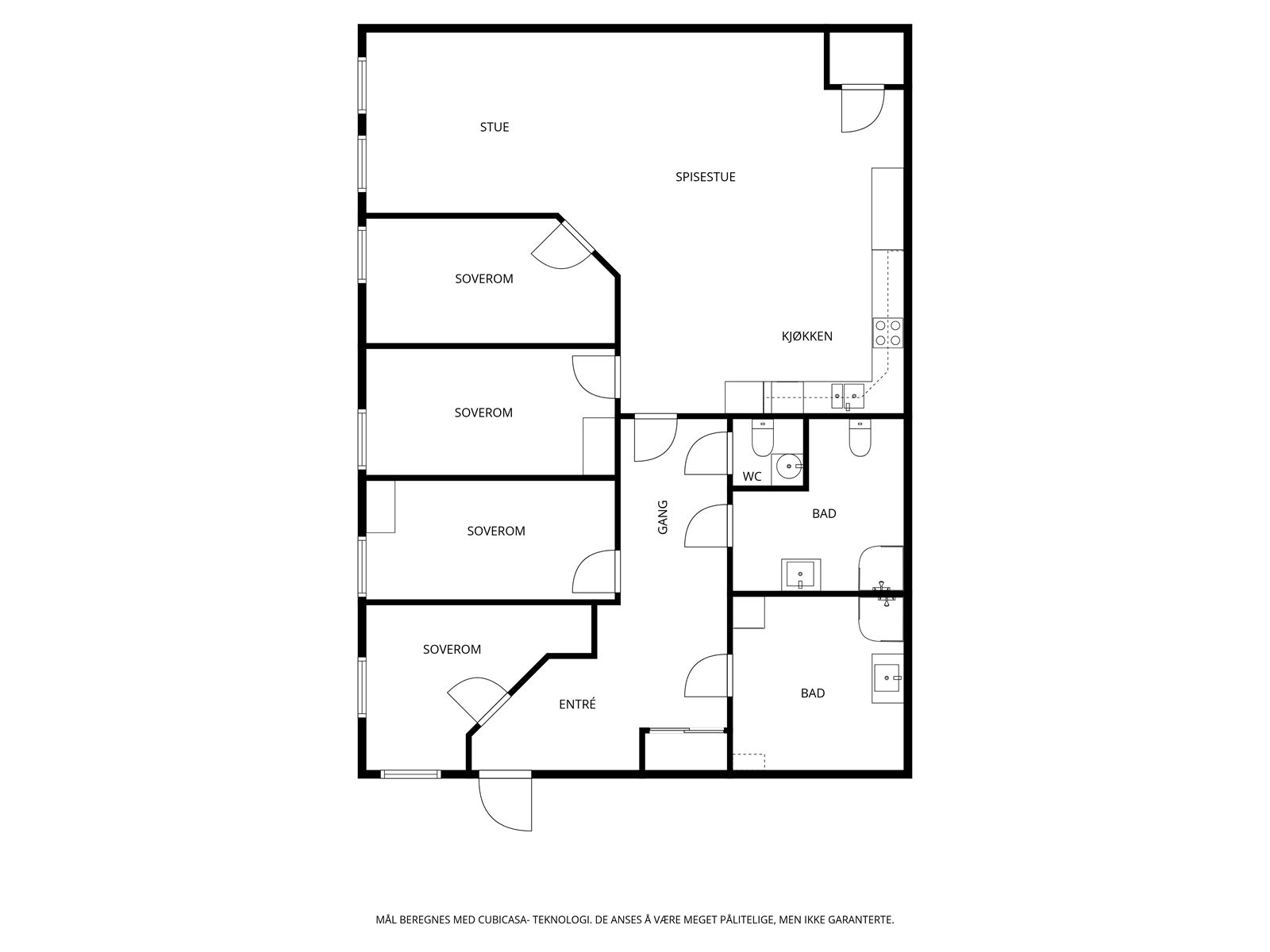 Plantegning Galleribilde
