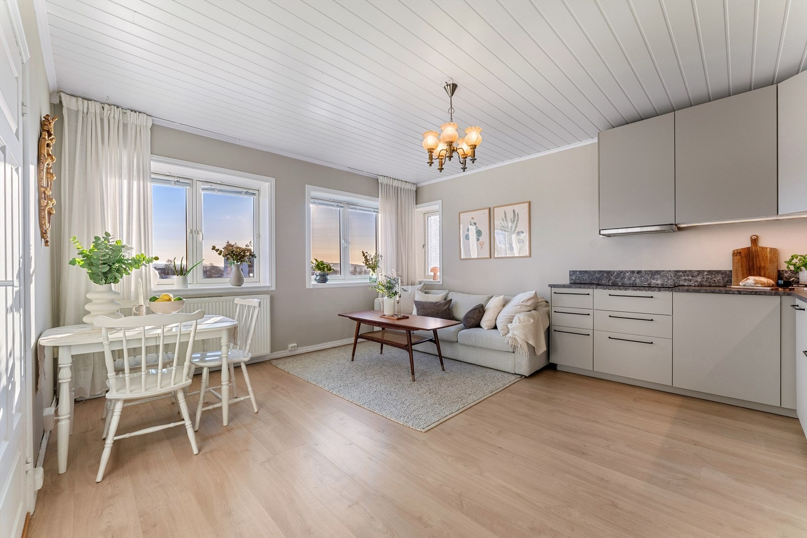 Velkommen til Schouterrassen 3, presentert av Fredrik Langsø ved Nordvik. Galleribilde