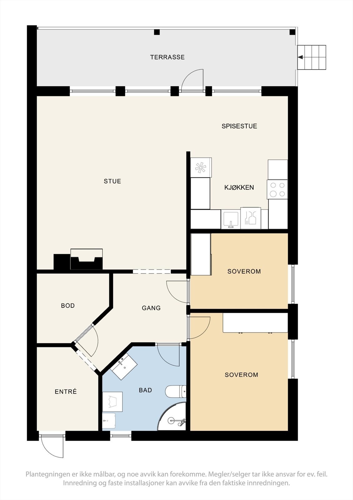 Plantegning Galleribilde