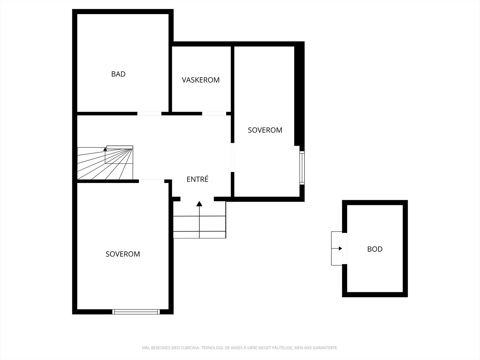 Plantegning 1.etasje Galleribilde