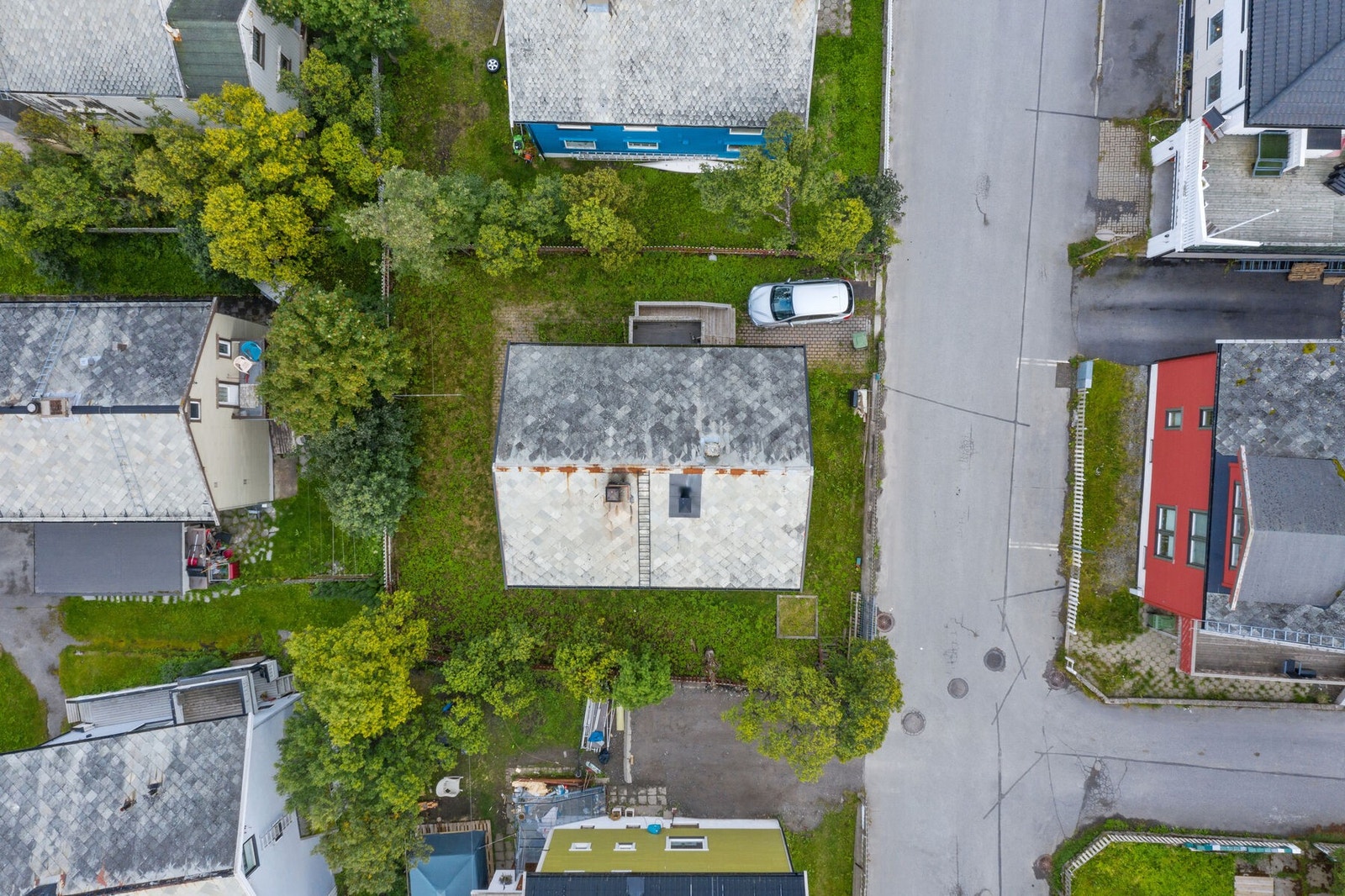 Fugleperspektiv Galleribilde