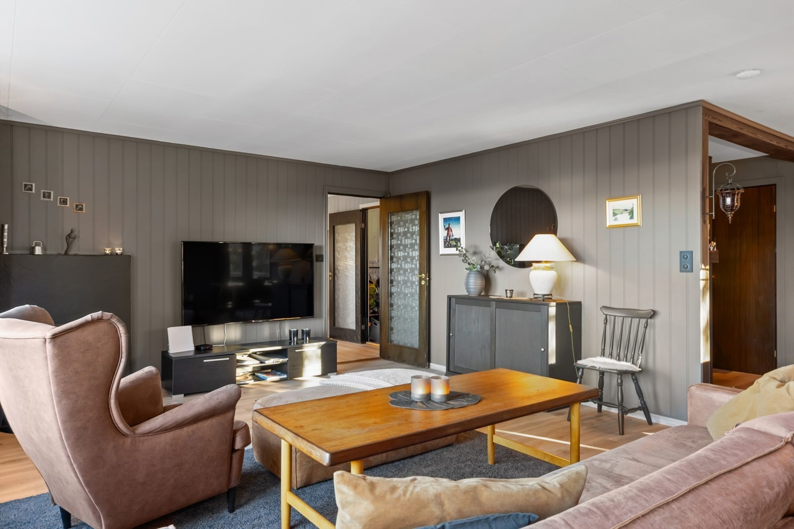 Etasjen har nye overflater på gulvet fra 2020. Galleribilde