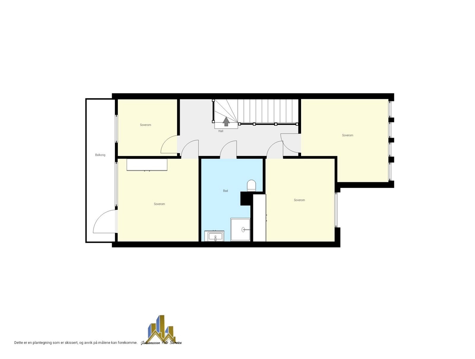 Plantegning 2. etasje. Galleribilde