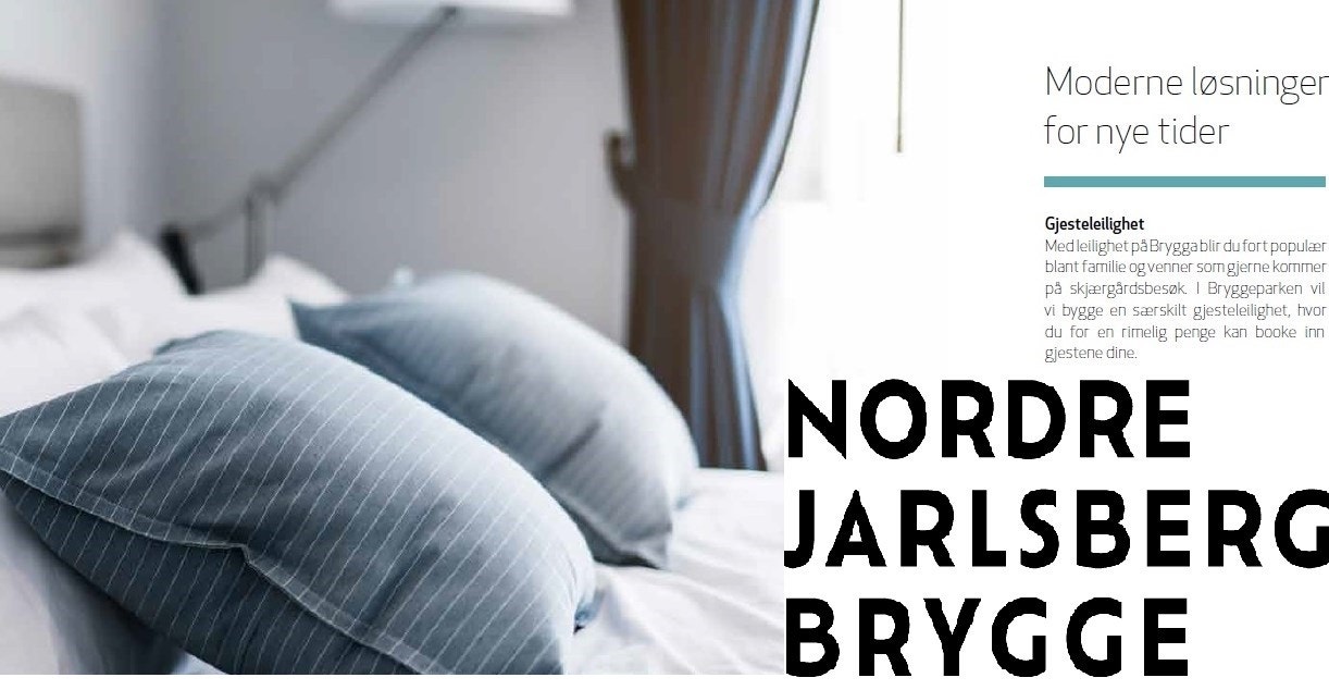 I Bryggeparken er det en gjesteleilighet som sameierne disponerer ihht vedtekter seg i mellom. Galleribilde