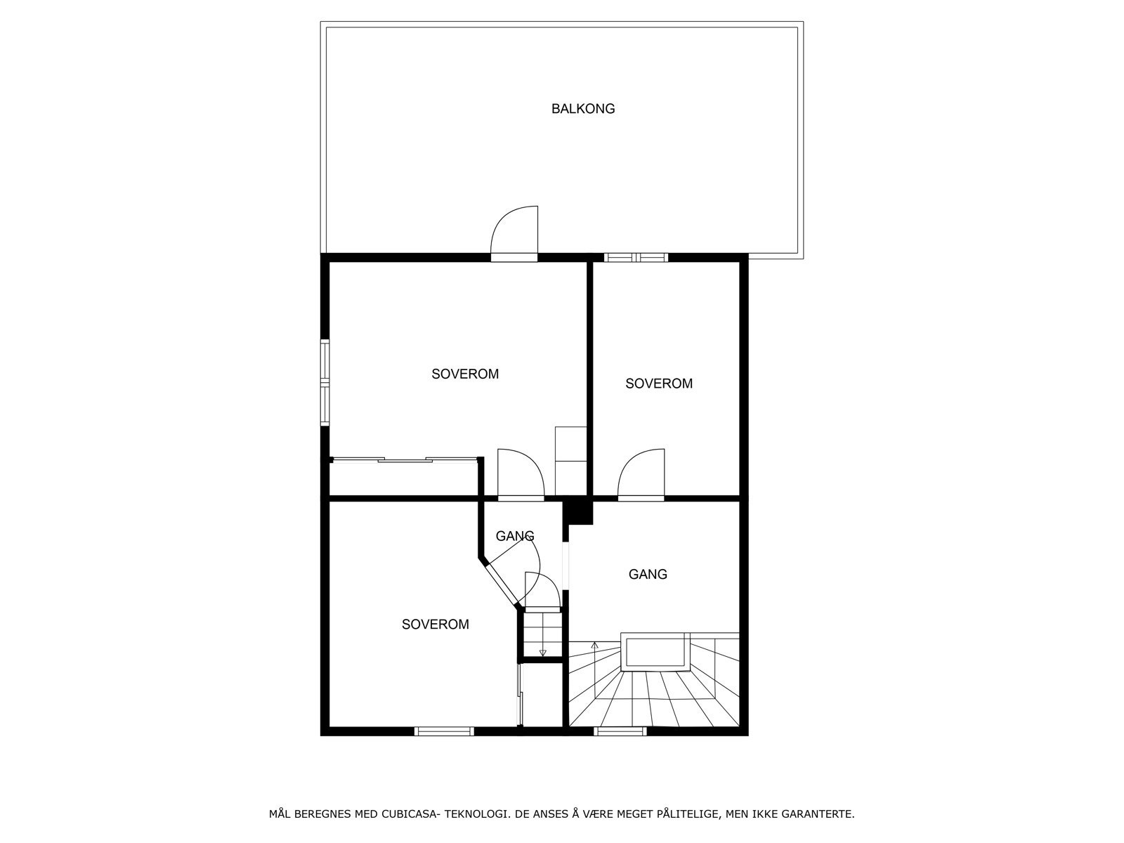 Veiledende planskisse 2. etasje. Galleribilde