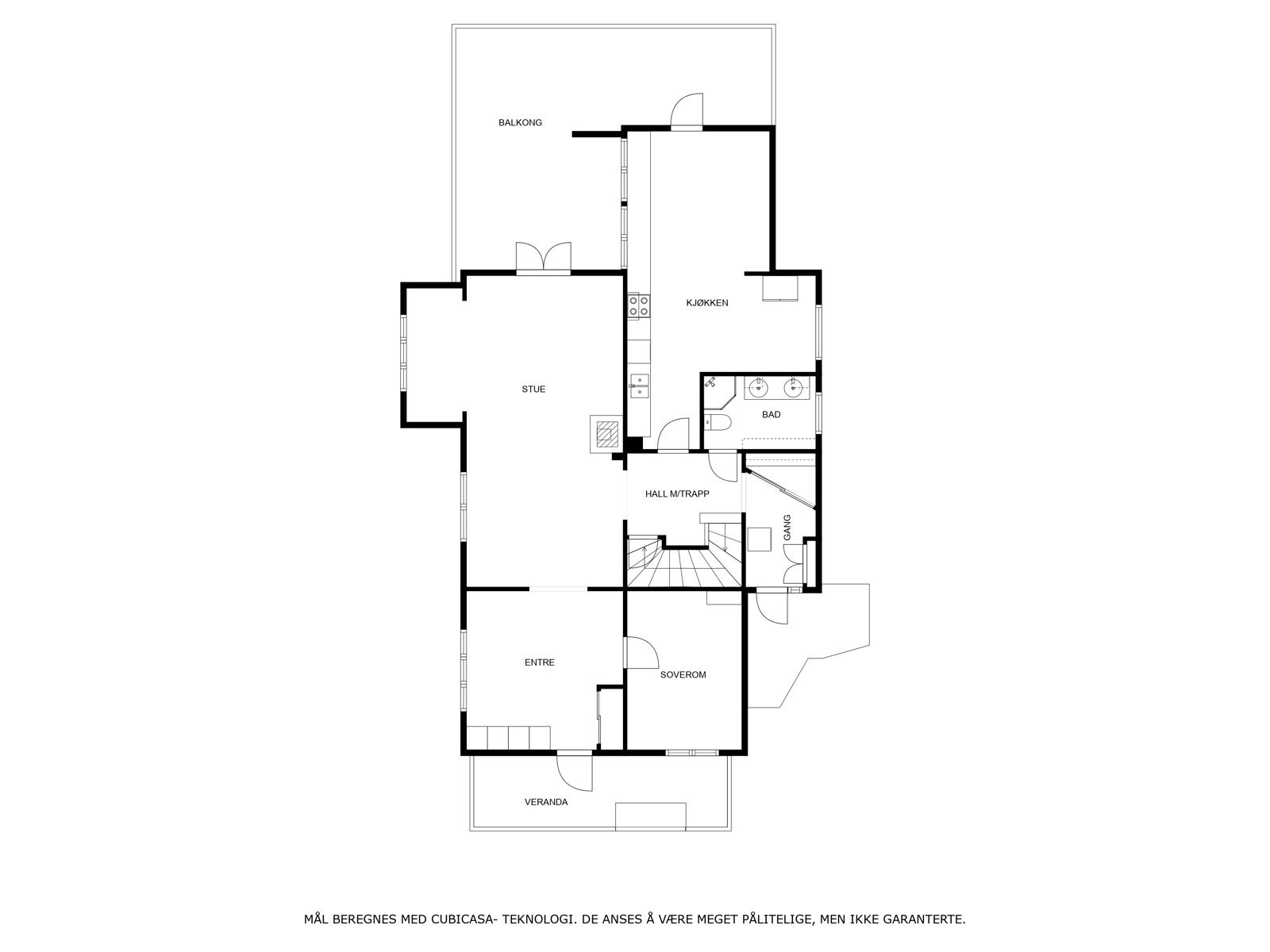 Veiledende planskisse 1. etasje. Galleribilde