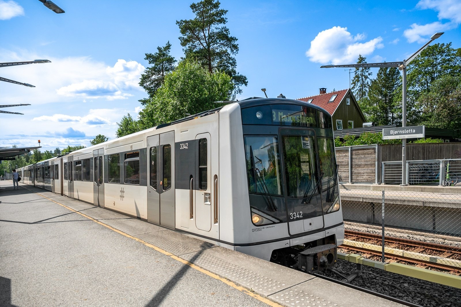 Bjørnsletta T-bane er ca 600 m unna Galleribilde