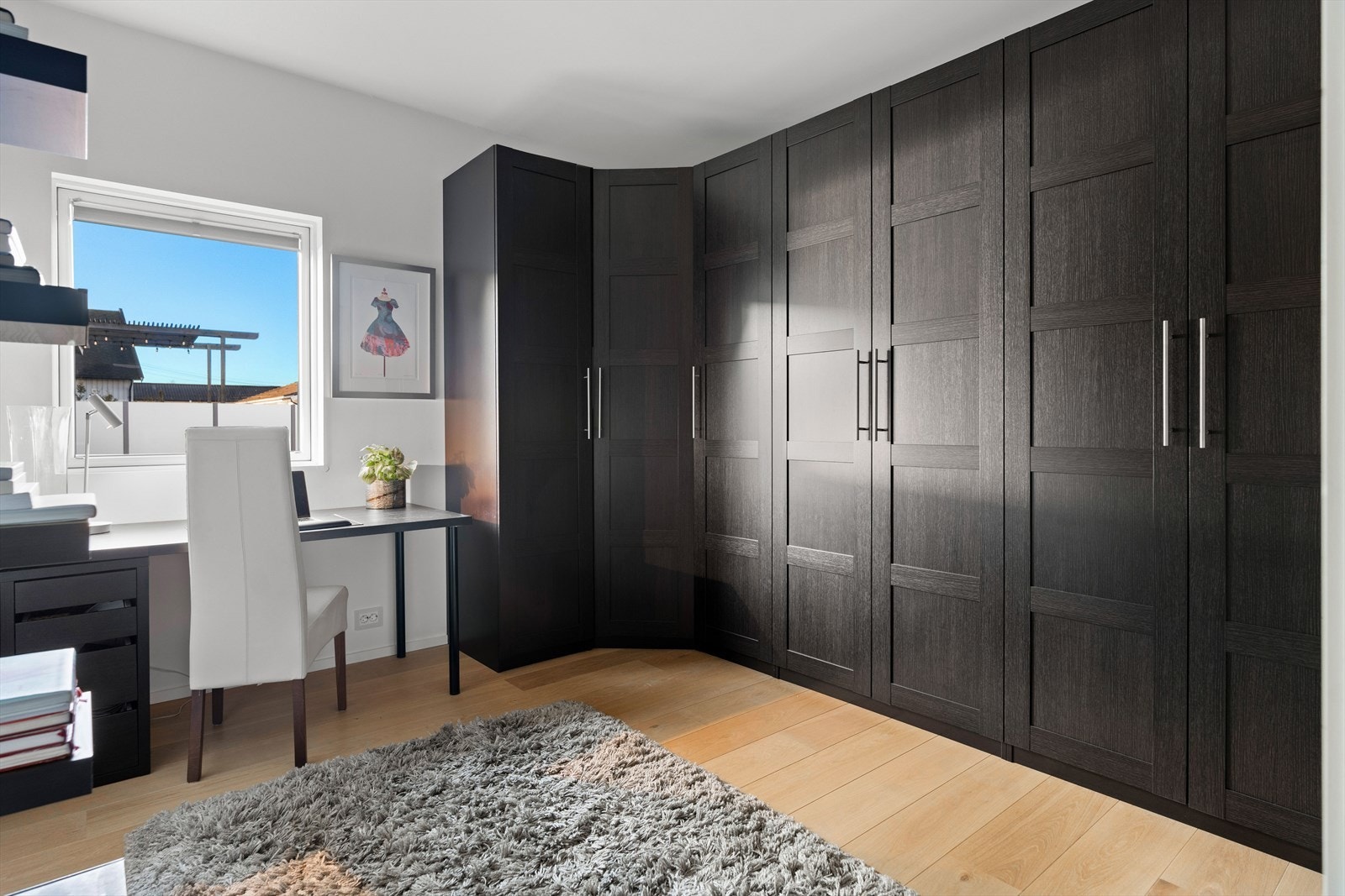 Soverom nr. 3 og 4 fungerer ypperlig som barnerom, gjesterom eller kontor - her er mulighetene mange! Galleribilde