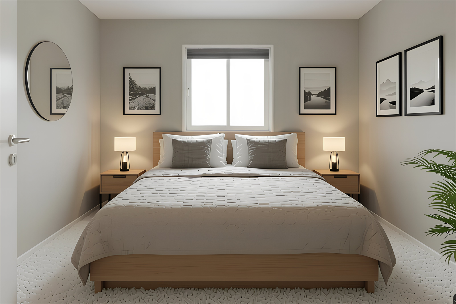 Digital skisse soverom3 Galleribilde