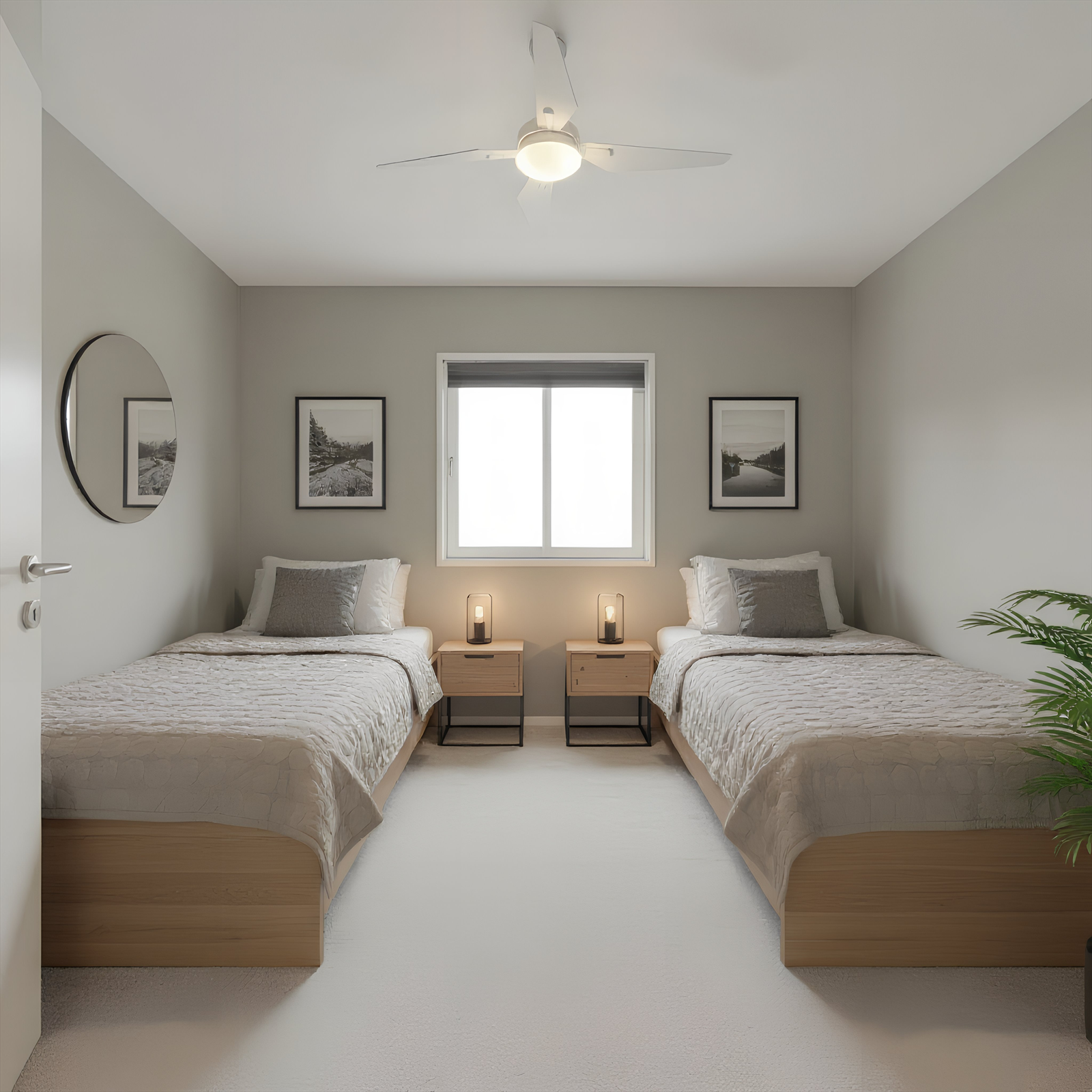 Digital skisse soverom 3 Galleribilde