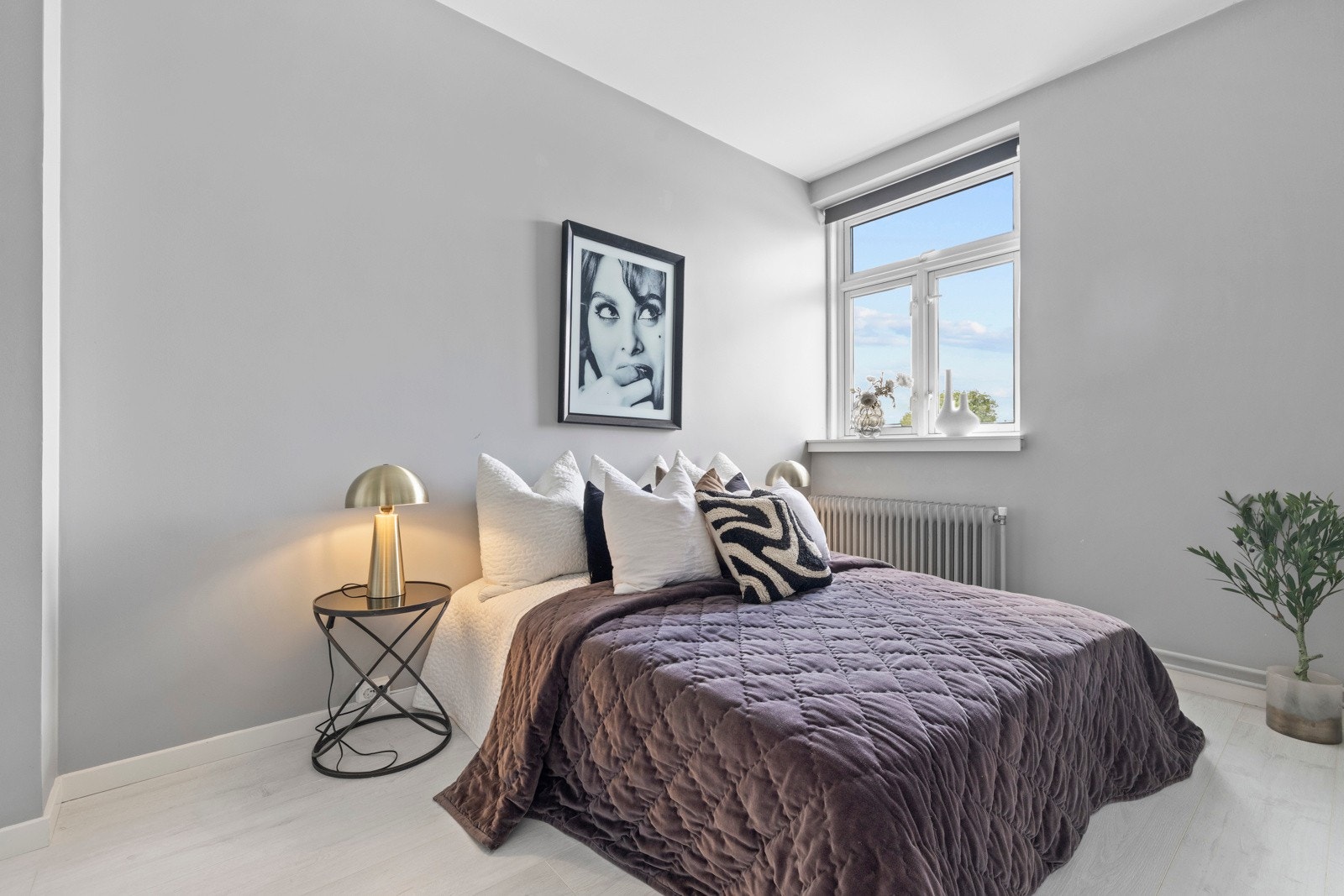 Det er to gode soverom i leiligheten. Galleribilde